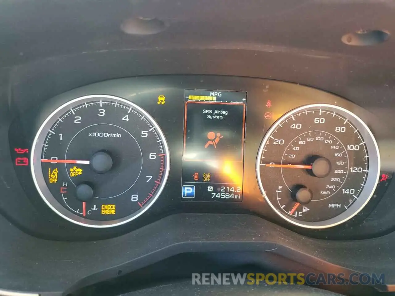 9 fotografías del automóvil dañado 4S4WMAFDXM3470857 SUBARU ASCENT 2021