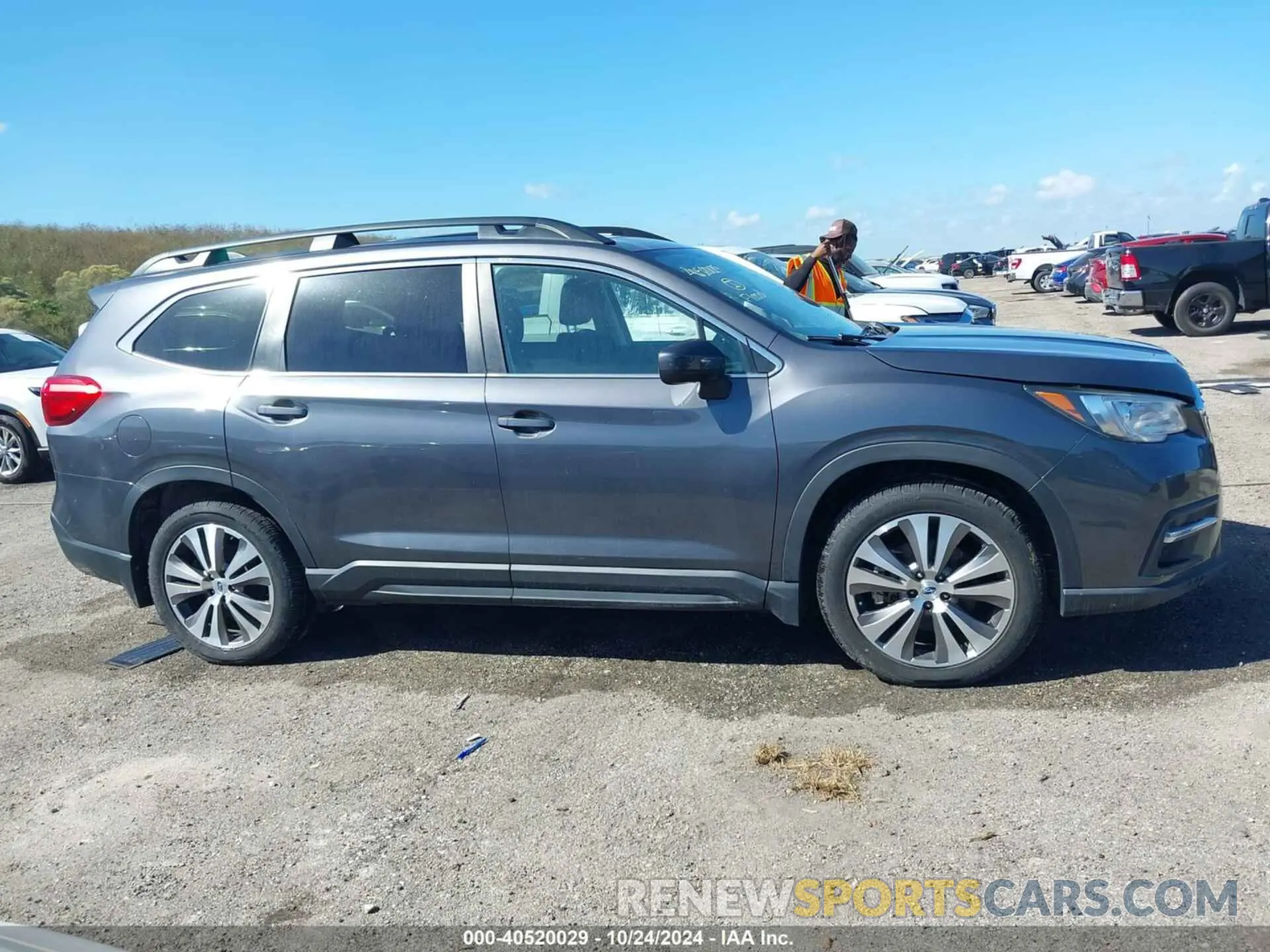 13 fotografías del automóvil dañado 4S4WMAHD0M3454387 SUBARU ASCENT 2021