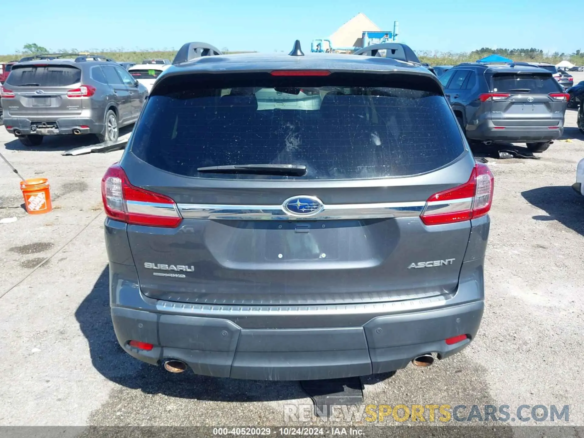 16 fotografías del automóvil dañado 4S4WMAHD0M3454387 SUBARU ASCENT 2021