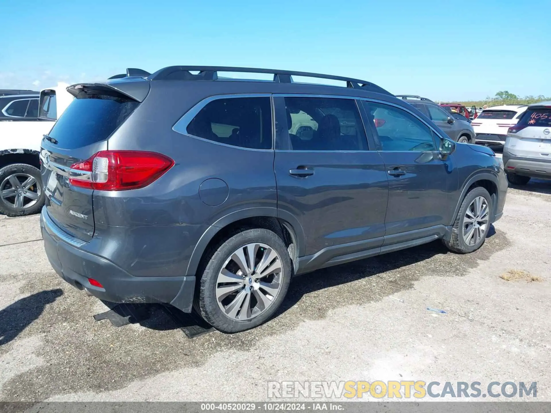 4 fotografías del automóvil dañado 4S4WMAHD0M3454387 SUBARU ASCENT 2021