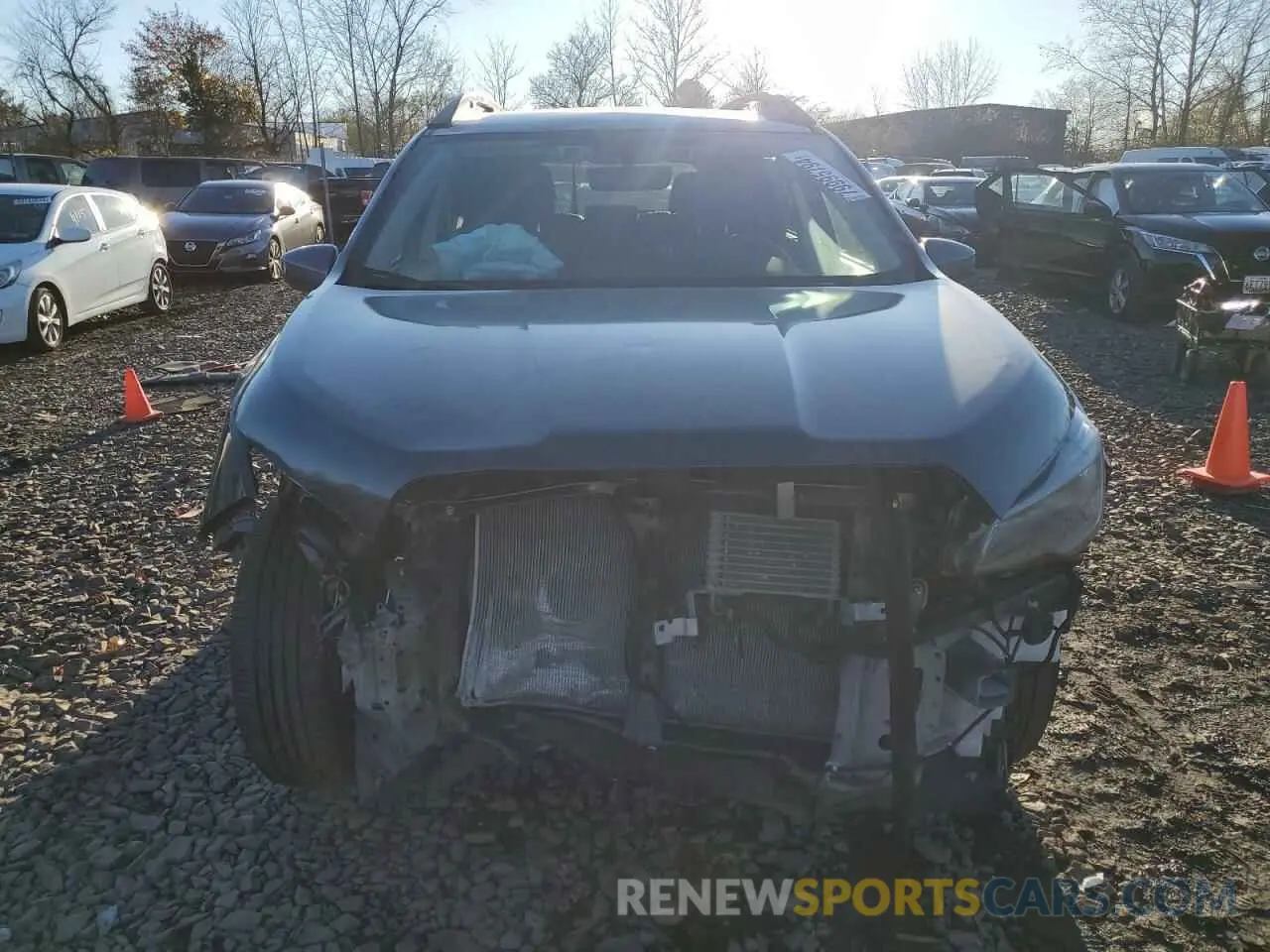 5 fotografías del automóvil dañado 4S4WMAJD1M3445921 SUBARU ASCENT 2021
