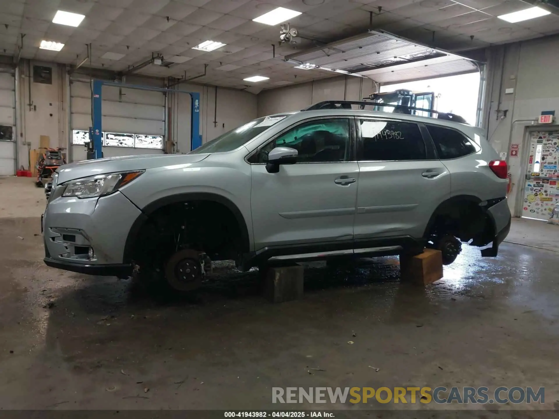 14 fotografías del automóvil dañado 4S4WMALD2M3441034 SUBARU ASCENT 2021