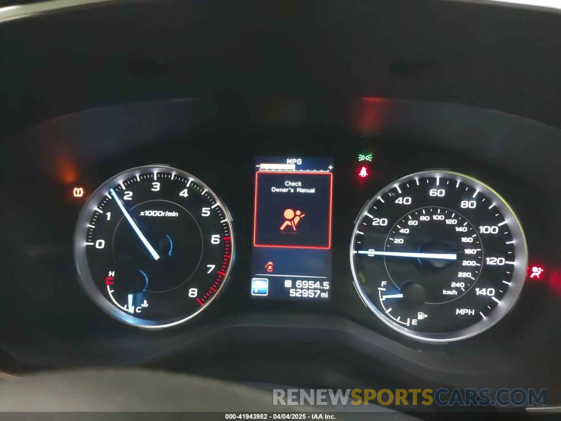 7 fotografías del automóvil dañado 4S4WMALD2M3441034 SUBARU ASCENT 2021