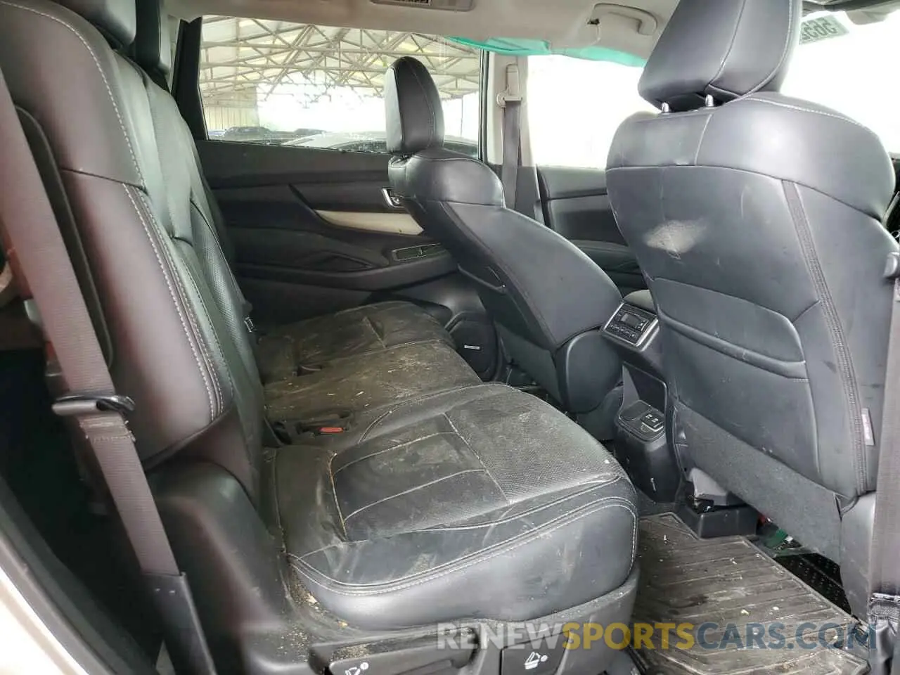 10 fotografías del automóvil dañado 4S4WMALD4M3407452 SUBARU ASCENT 2021