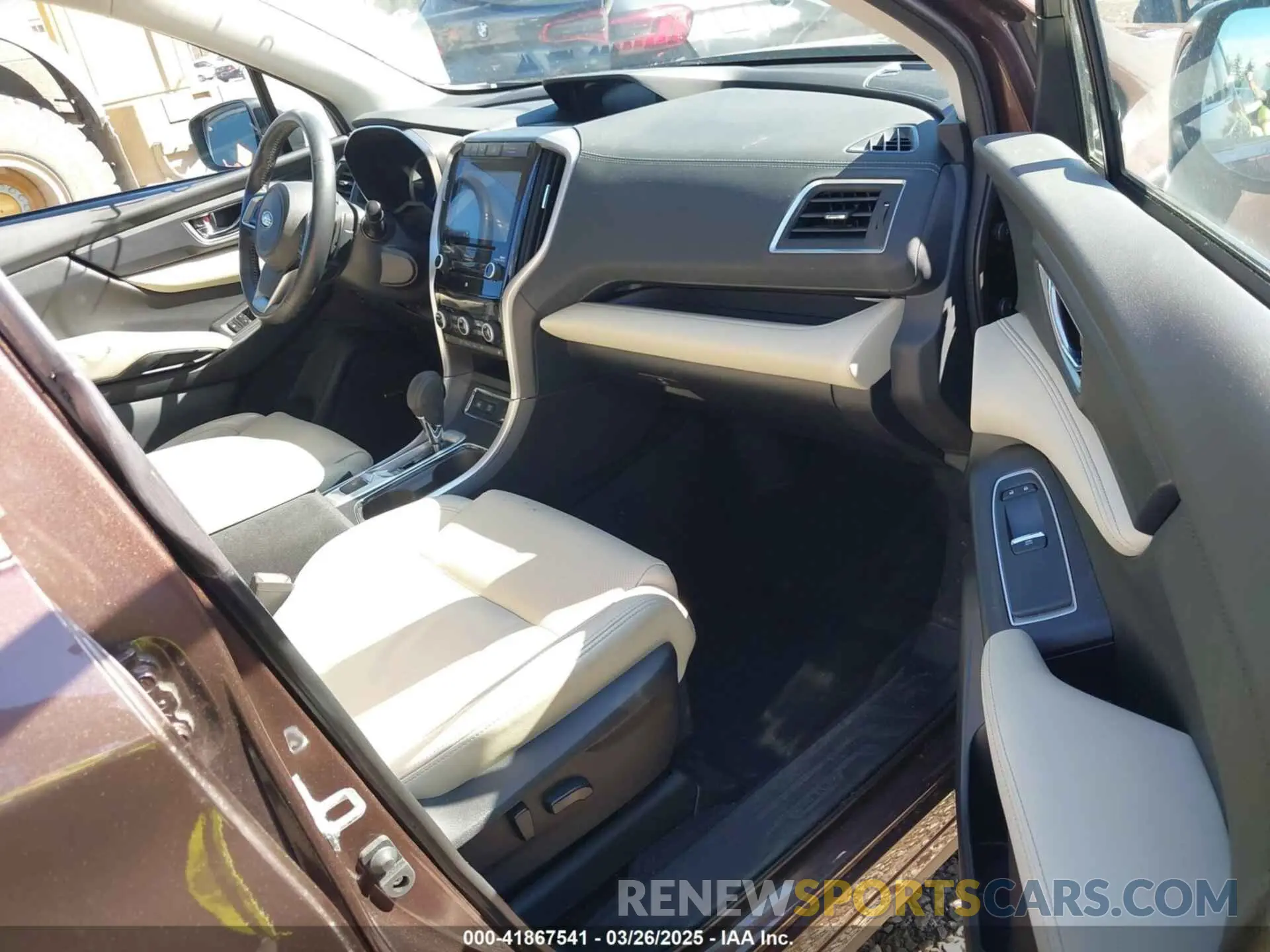 5 fotografías del automóvil dañado 4S4WMALDXM3437930 SUBARU ASCENT 2021
