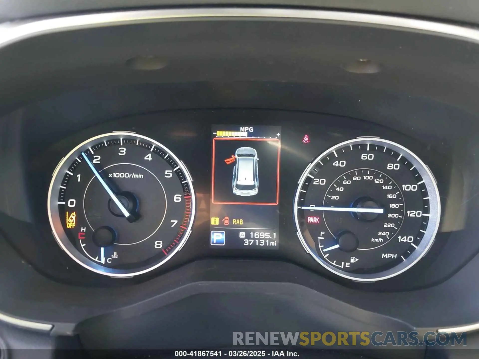7 fotografías del automóvil dañado 4S4WMALDXM3437930 SUBARU ASCENT 2021