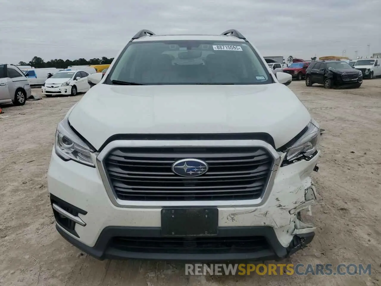 5 fotografías del automóvil dañado 4S4WMAPD9M3428937 SUBARU ASCENT 2021