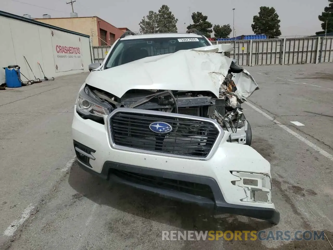 5 fotografías del automóvil dañado 4S4WMARD0M3475867 SUBARU ASCENT 2021