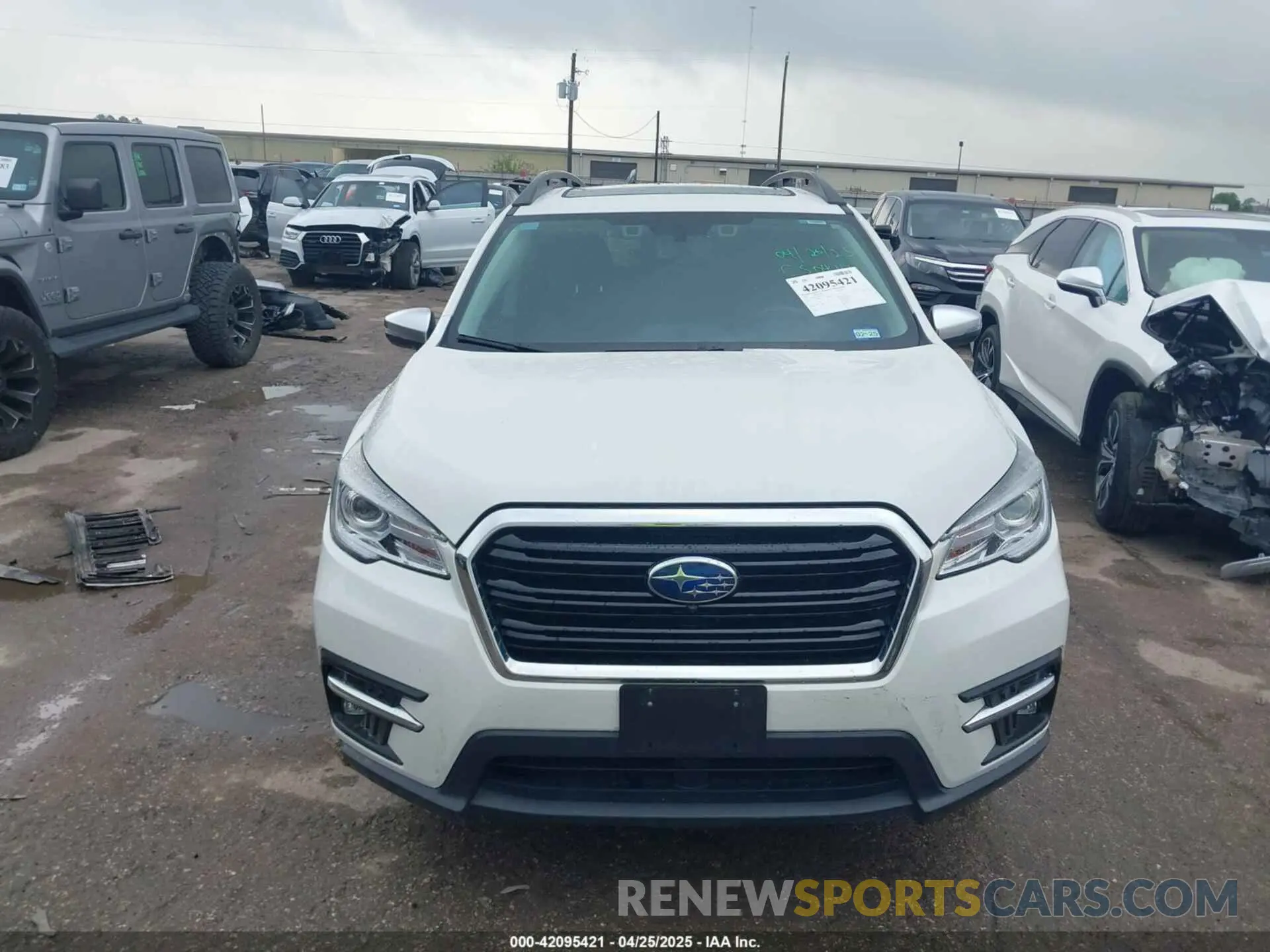 11 fotografías del automóvil dañado 4S4WMARD2M3437315 SUBARU ASCENT 2021