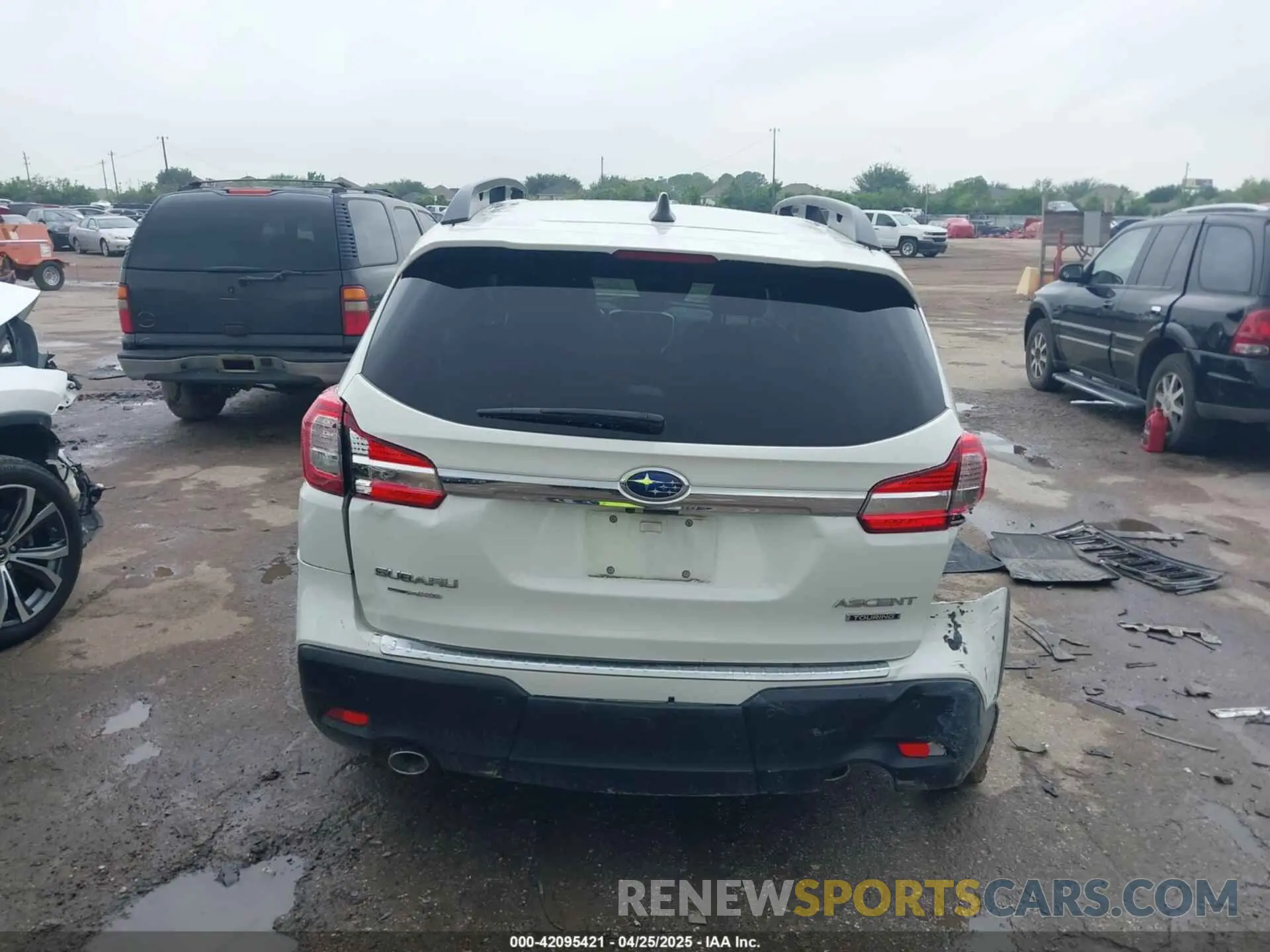 15 fotografías del automóvil dañado 4S4WMARD2M3437315 SUBARU ASCENT 2021