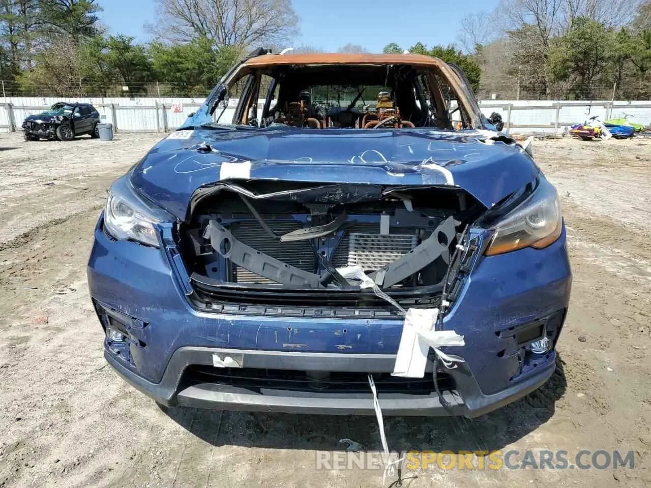 5 fotografías del automóvil dañado 4S4WMARD2M3441560 SUBARU ASCENT 2021