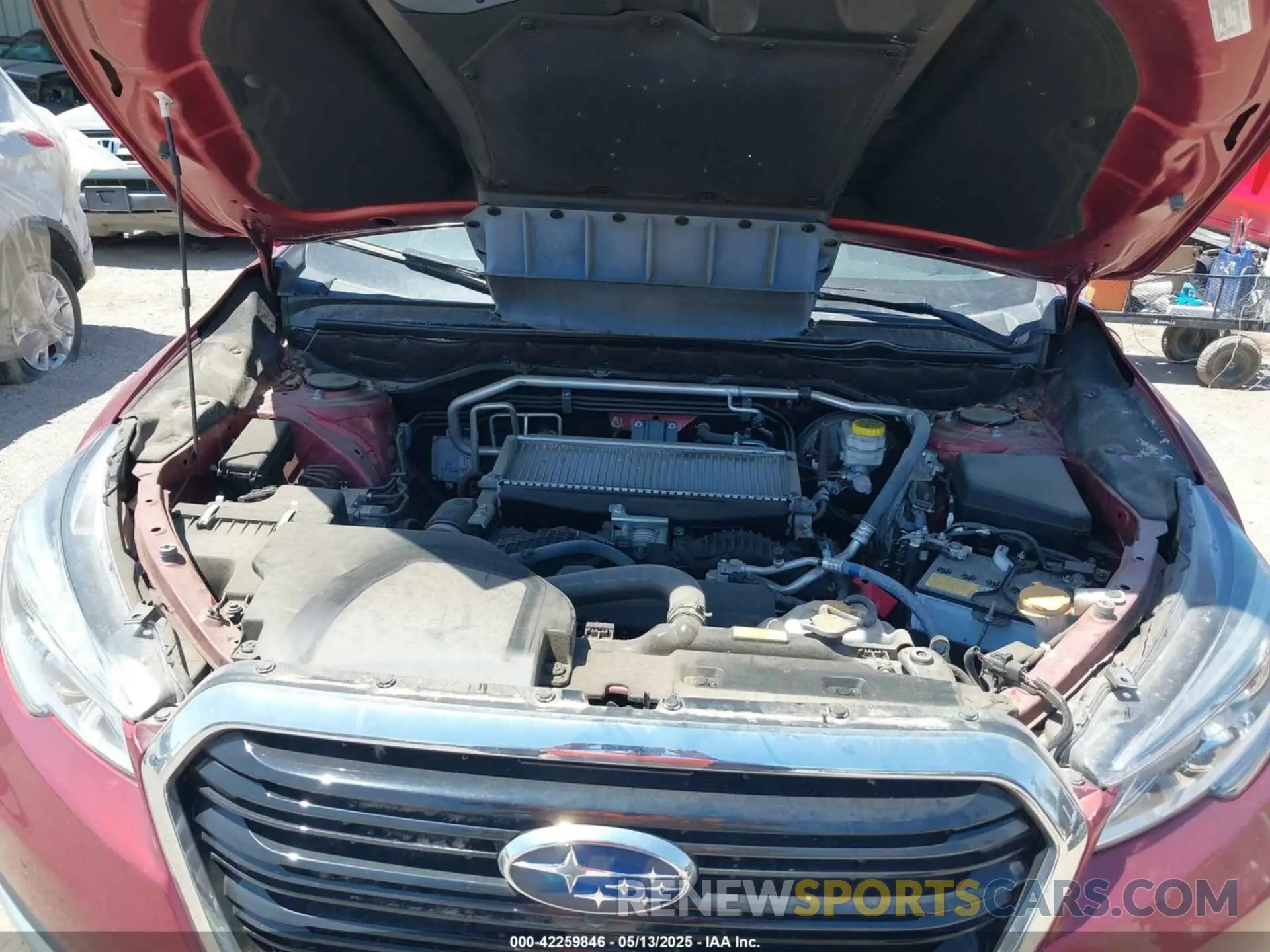 10 fotografías del automóvil dañado 4S4WMARD3M3464619 SUBARU ASCENT 2021