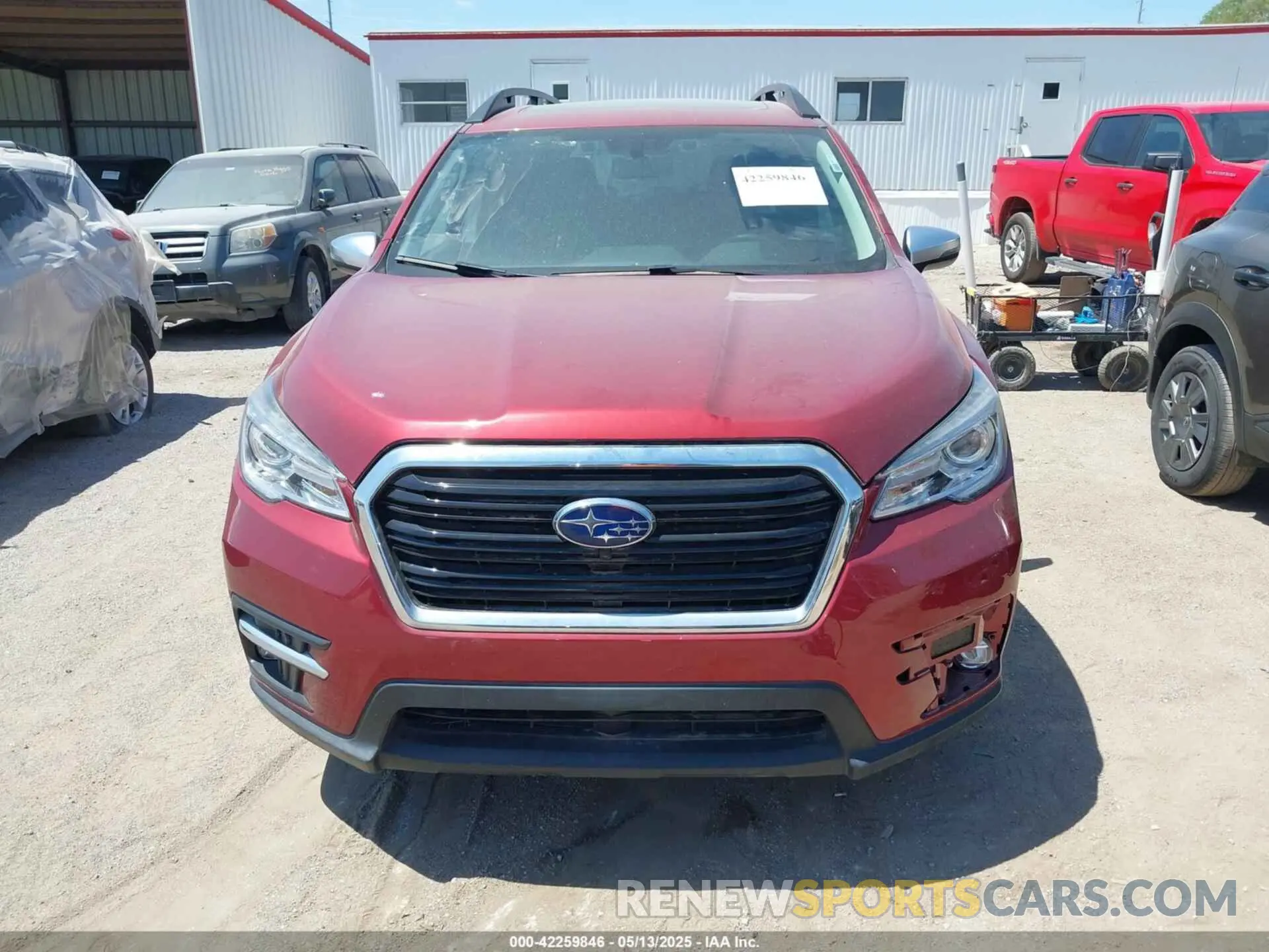 12 fotografías del automóvil dañado 4S4WMARD3M3464619 SUBARU ASCENT 2021