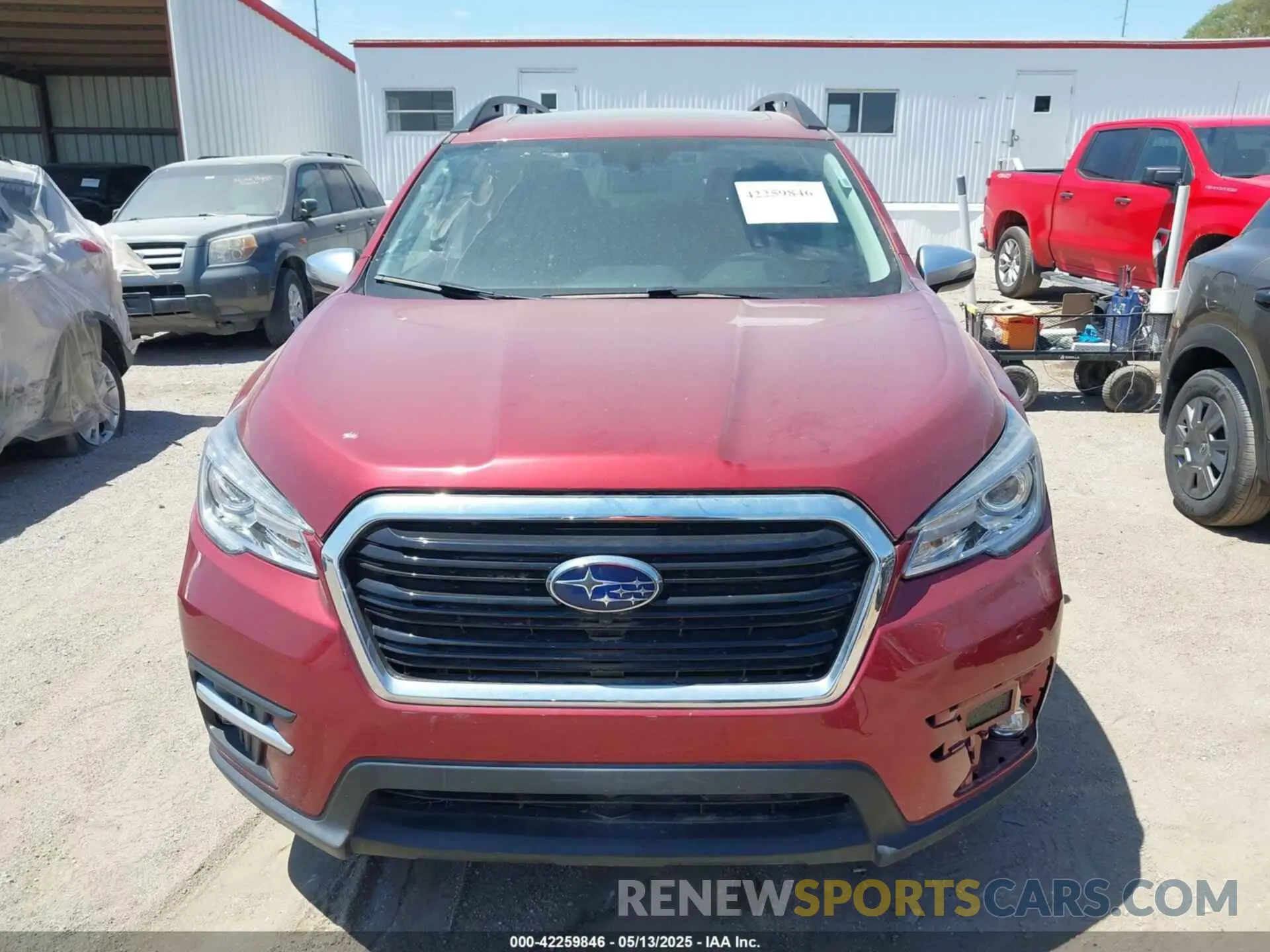 13 fotografías del automóvil dañado 4S4WMARD3M3464619 SUBARU ASCENT 2021