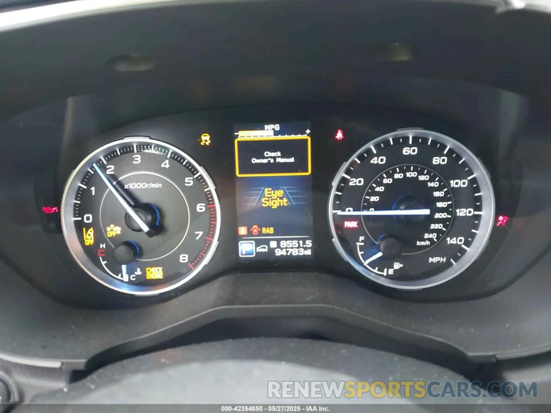7 fotografías del automóvil dañado 4S4WMARD3M3465396 SUBARU ASCENT 2021
