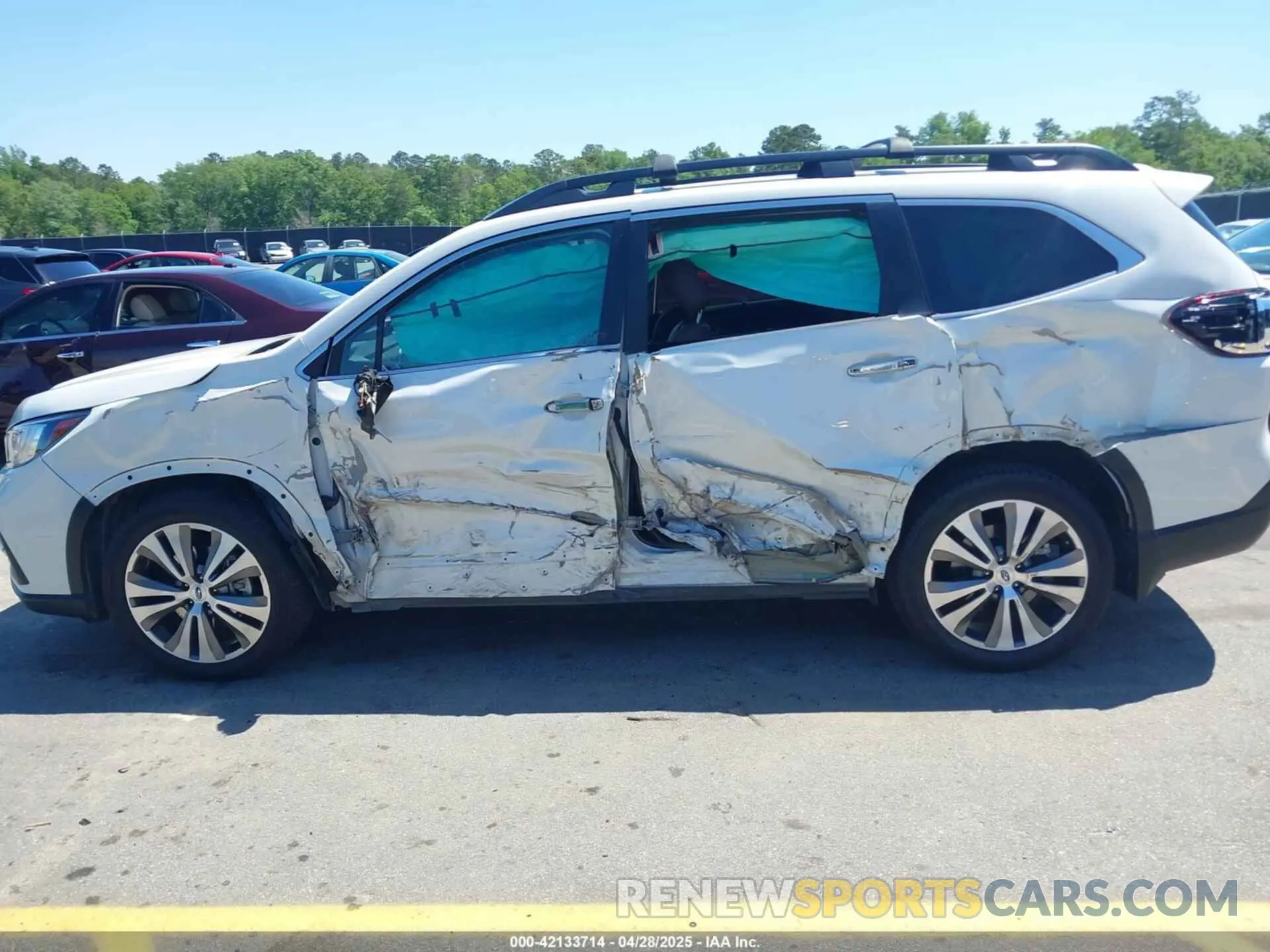 14 fotografías del automóvil dañado 4S4WMARD8M3425069 SUBARU ASCENT 2021