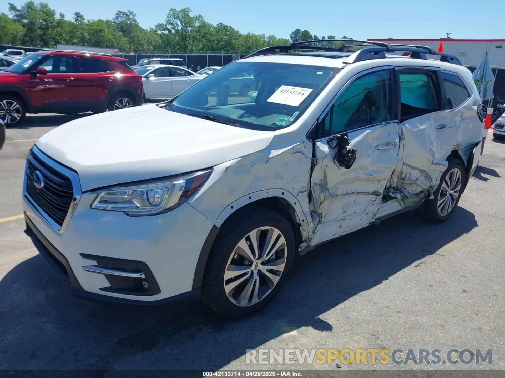 2 fotografías del automóvil dañado 4S4WMARD8M3425069 SUBARU ASCENT 2021