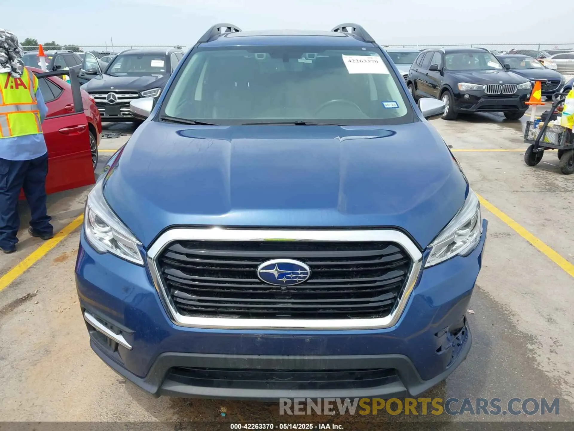 12 fotografías del automóvil dañado 4S4WMARD9M3473972 SUBARU ASCENT 2021