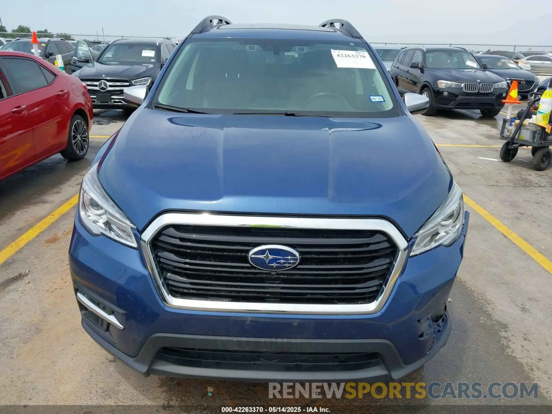 6 fotografías del automóvil dañado 4S4WMARD9M3473972 SUBARU ASCENT 2021