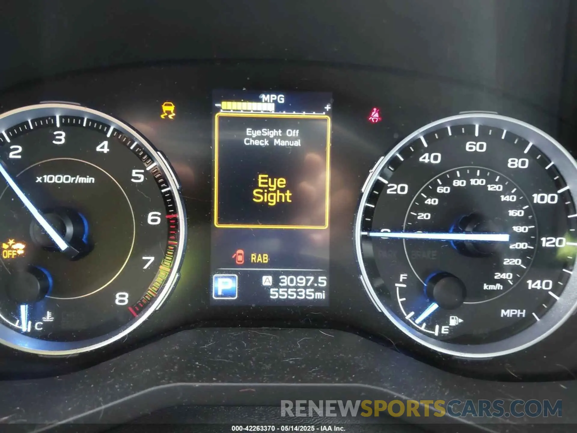 7 fotografías del automóvil dañado 4S4WMARD9M3473972 SUBARU ASCENT 2021