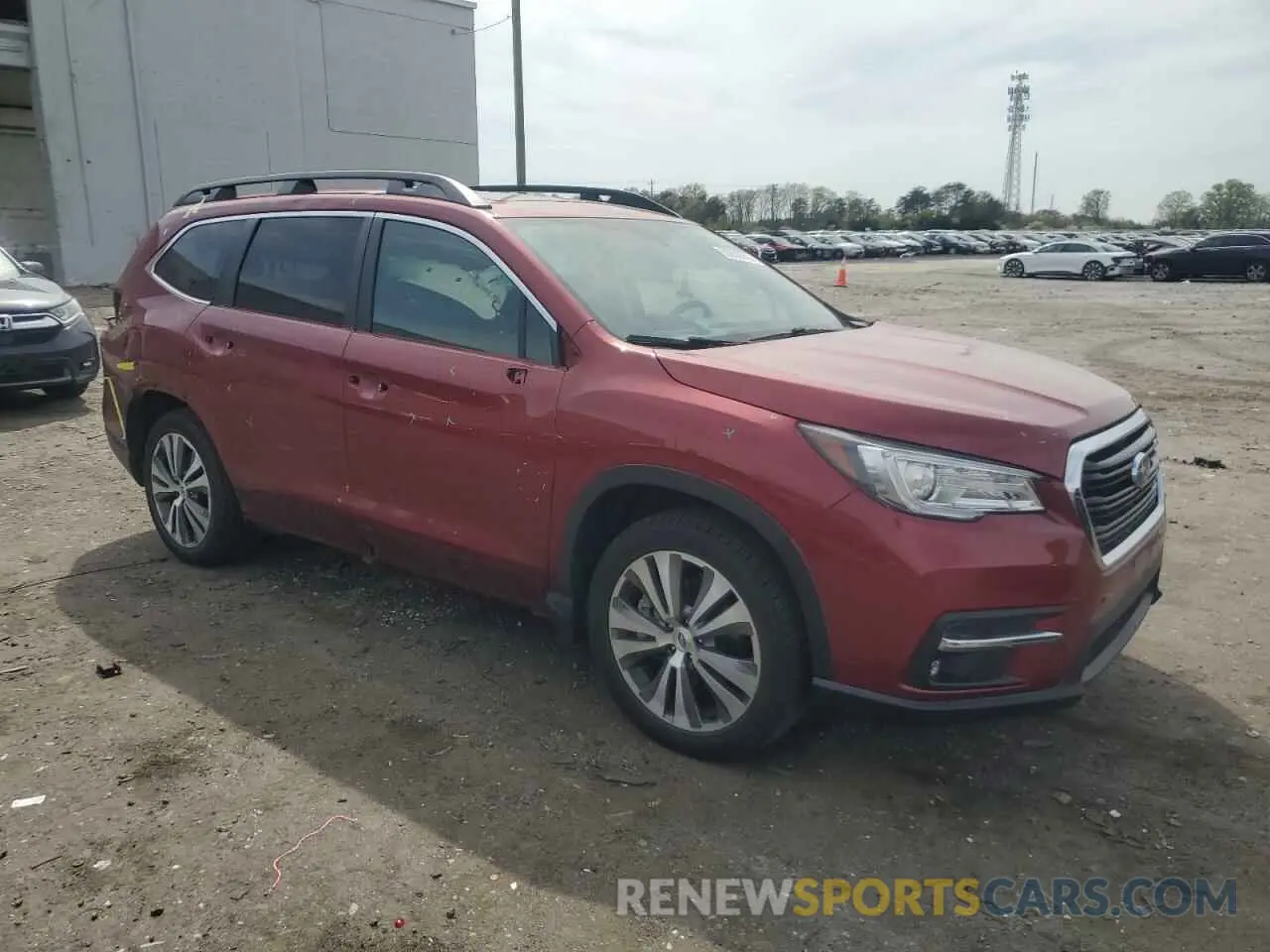 4 fotografías del automóvil dañado 4S4WMARDXM3403591 SUBARU ASCENT 2021