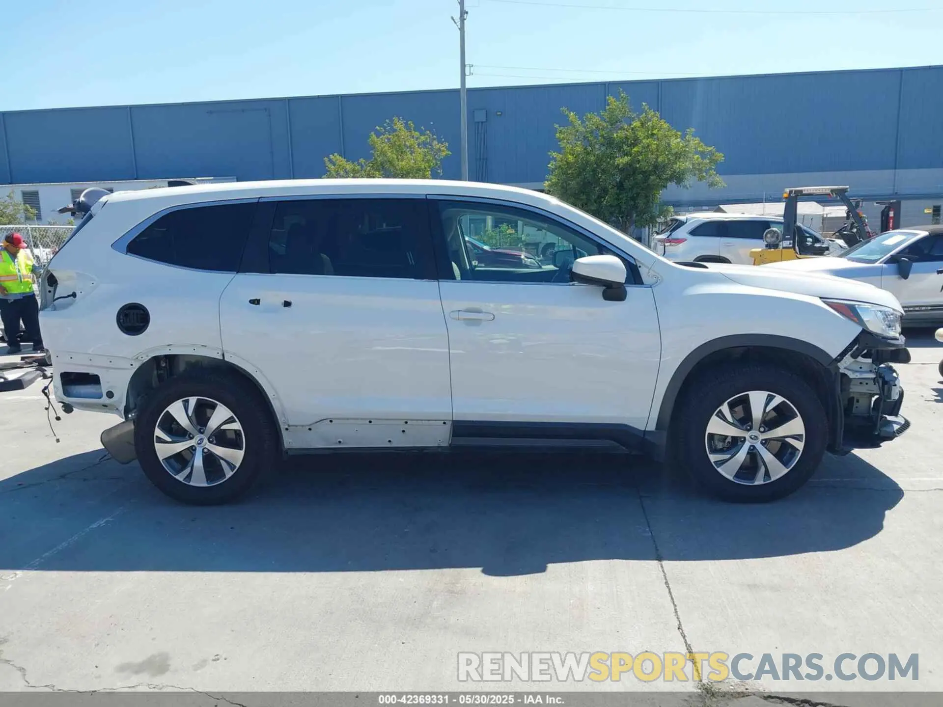 14 fotografías del automóvil dañado 4S4WMAED6N3463486 SUBARU ASCENT 2022