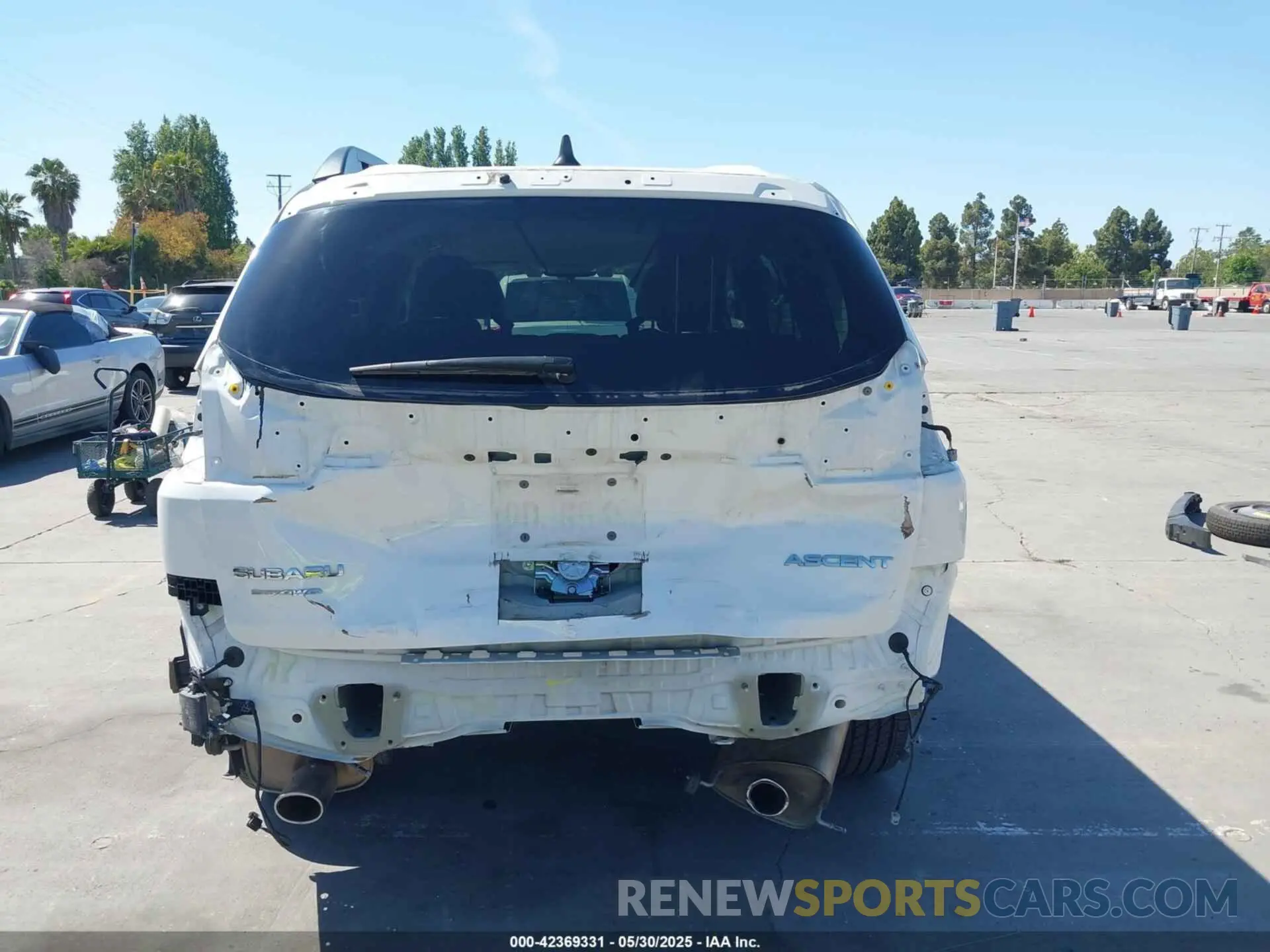 17 fotografías del automóvil dañado 4S4WMAED6N3463486 SUBARU ASCENT 2022