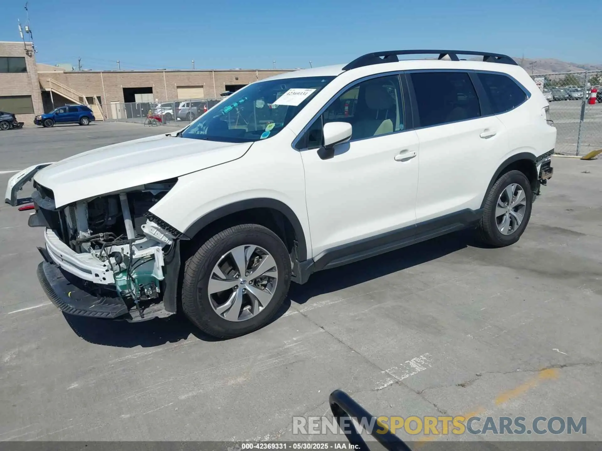 2 fotografías del automóvil dañado 4S4WMAED6N3463486 SUBARU ASCENT 2022
