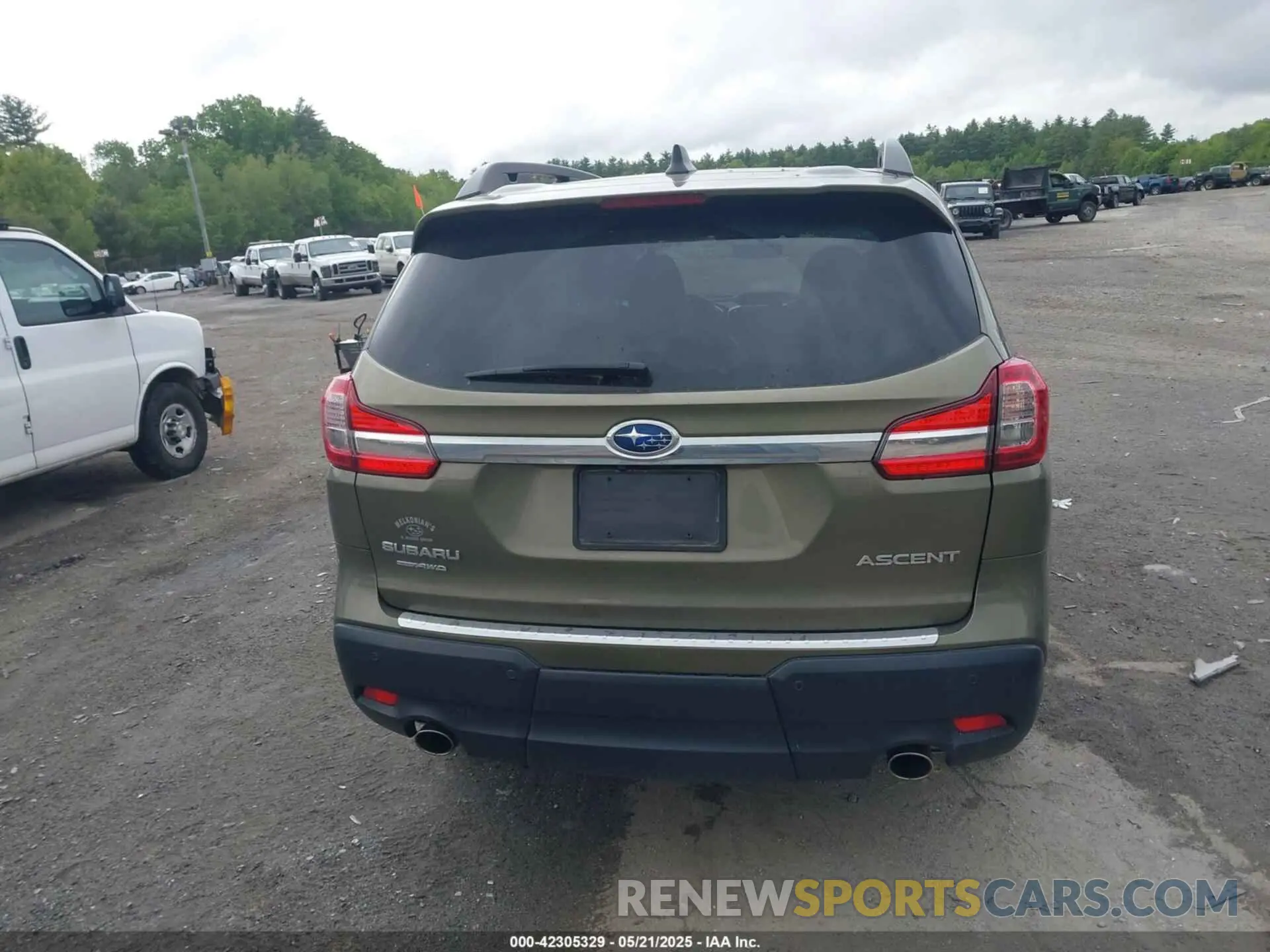 16 fotografías del automóvil dañado 4S4WMAED7N3402308 SUBARU ASCENT 2022