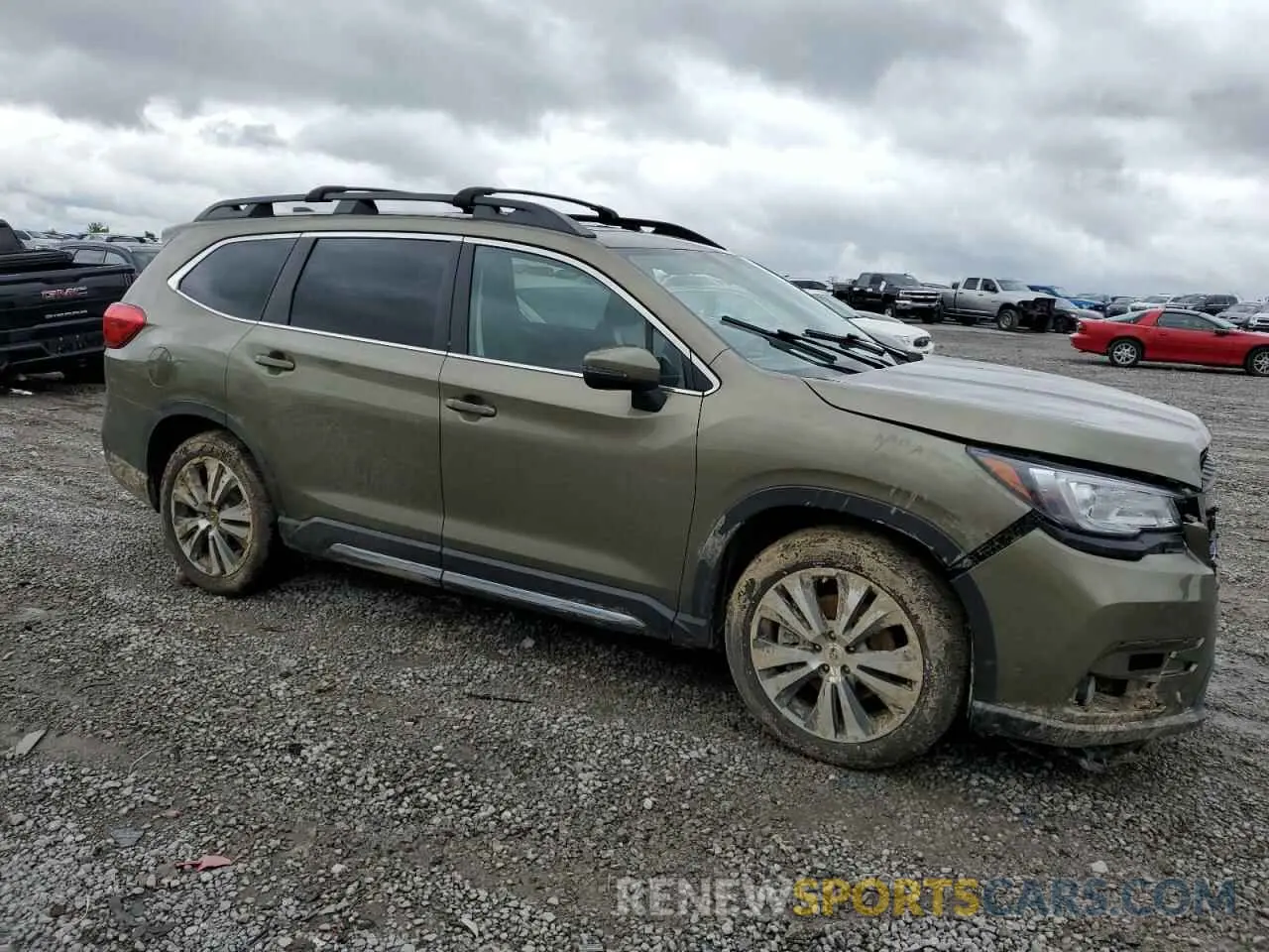 4 fotografías del automóvil dañado 4S4WMALD2N3430102 SUBARU ASCENT 2022