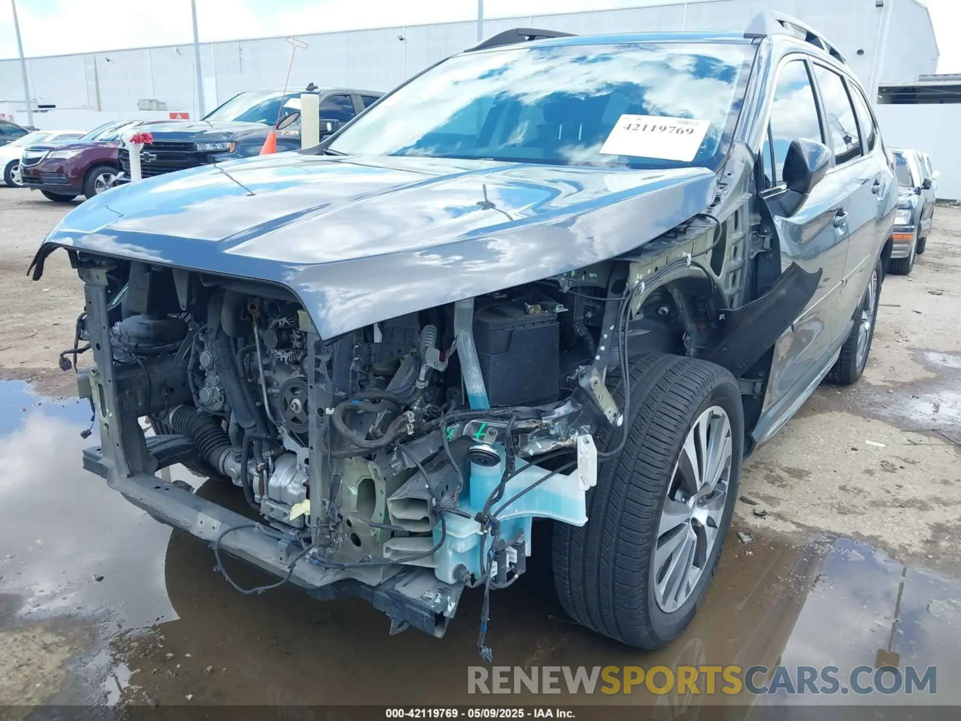 6 fotografías del automóvil dañado 4S4WMALD4N3444289 SUBARU ASCENT 2022