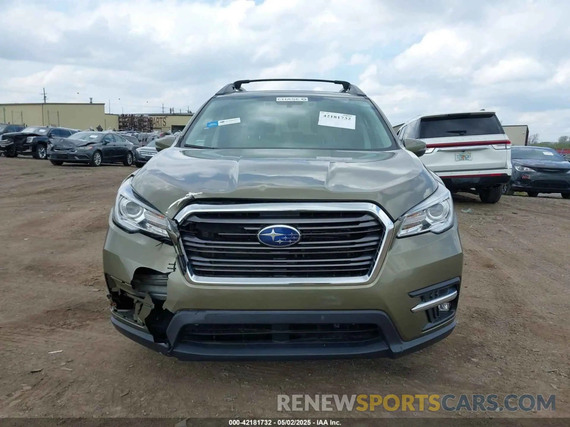 12 fotografías del automóvil dañado 4S4WMALD6N3425758 SUBARU ASCENT 2022