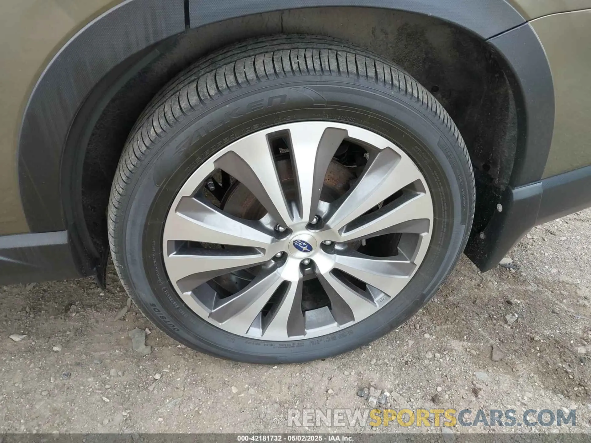 19 fotografías del automóvil dañado 4S4WMALD6N3425758 SUBARU ASCENT 2022