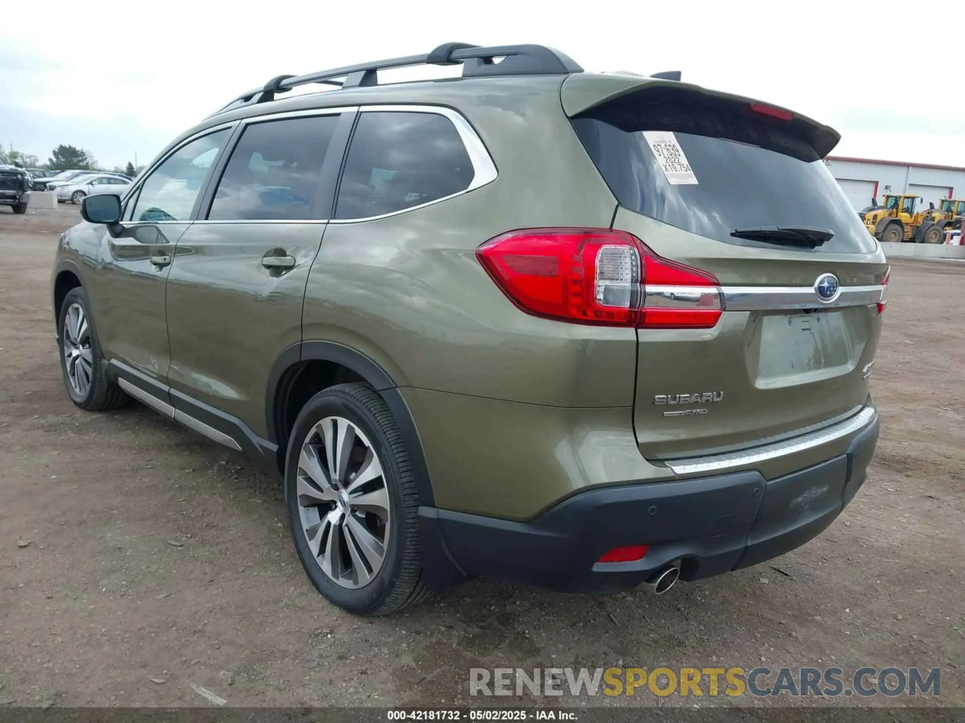 3 fotografías del automóvil dañado 4S4WMALD6N3425758 SUBARU ASCENT 2022