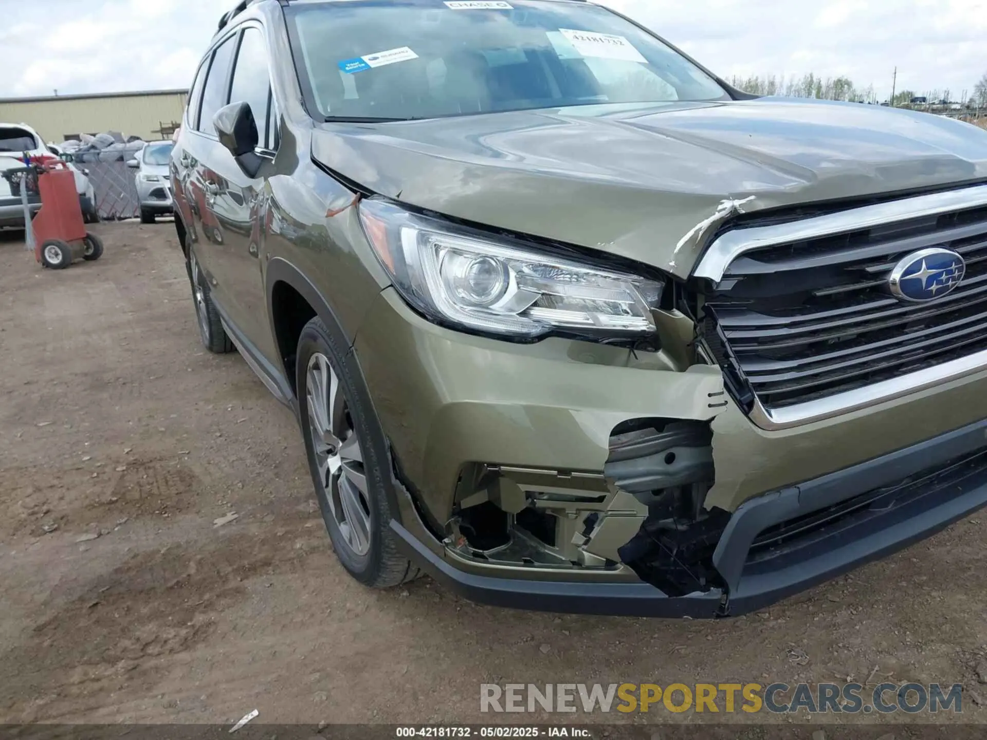 6 fotografías del automóvil dañado 4S4WMALD6N3425758 SUBARU ASCENT 2022
