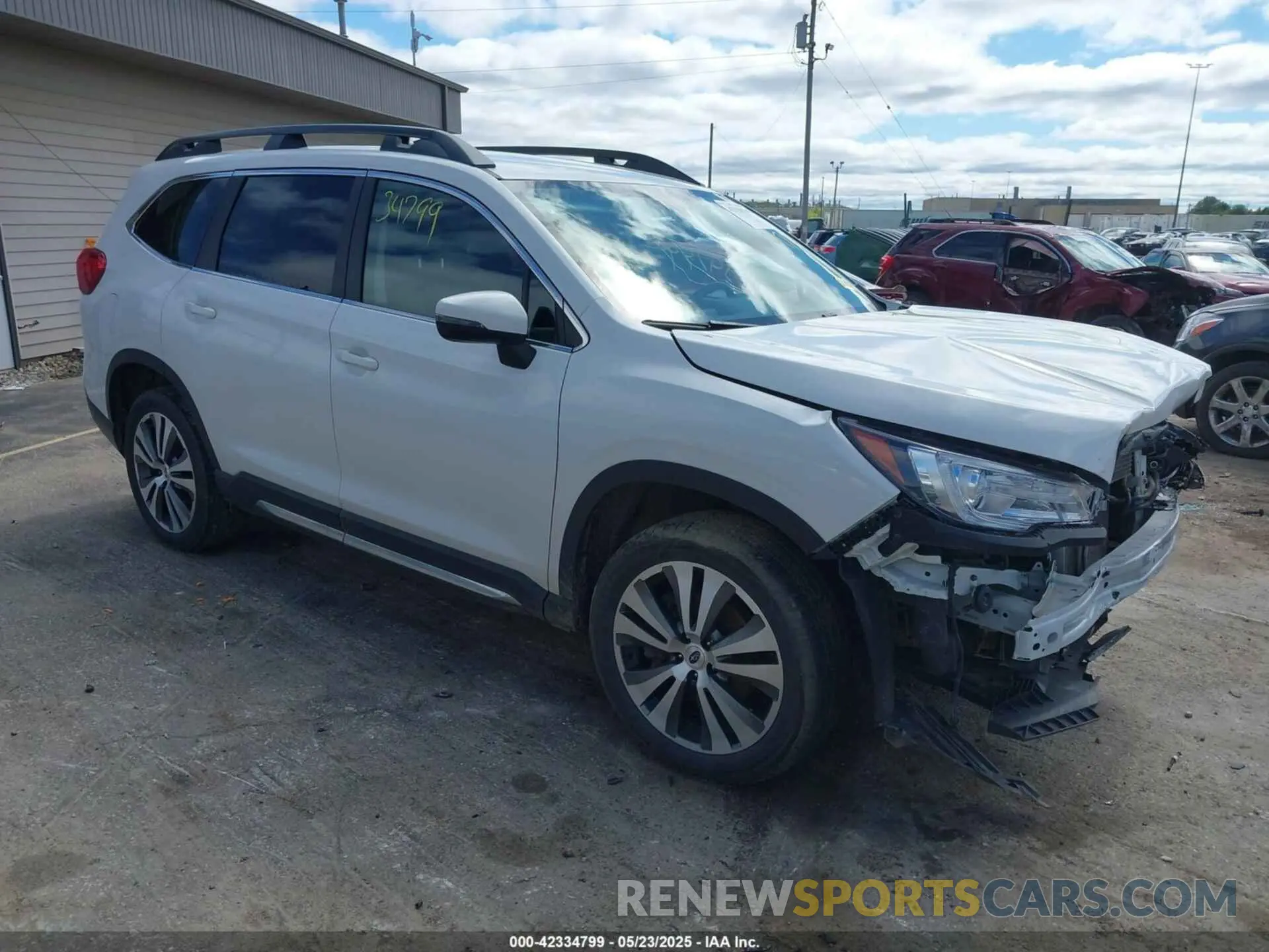 1 fotografías del automóvil dañado 4S4WMAMD0N3454378 SUBARU ASCENT 2022
