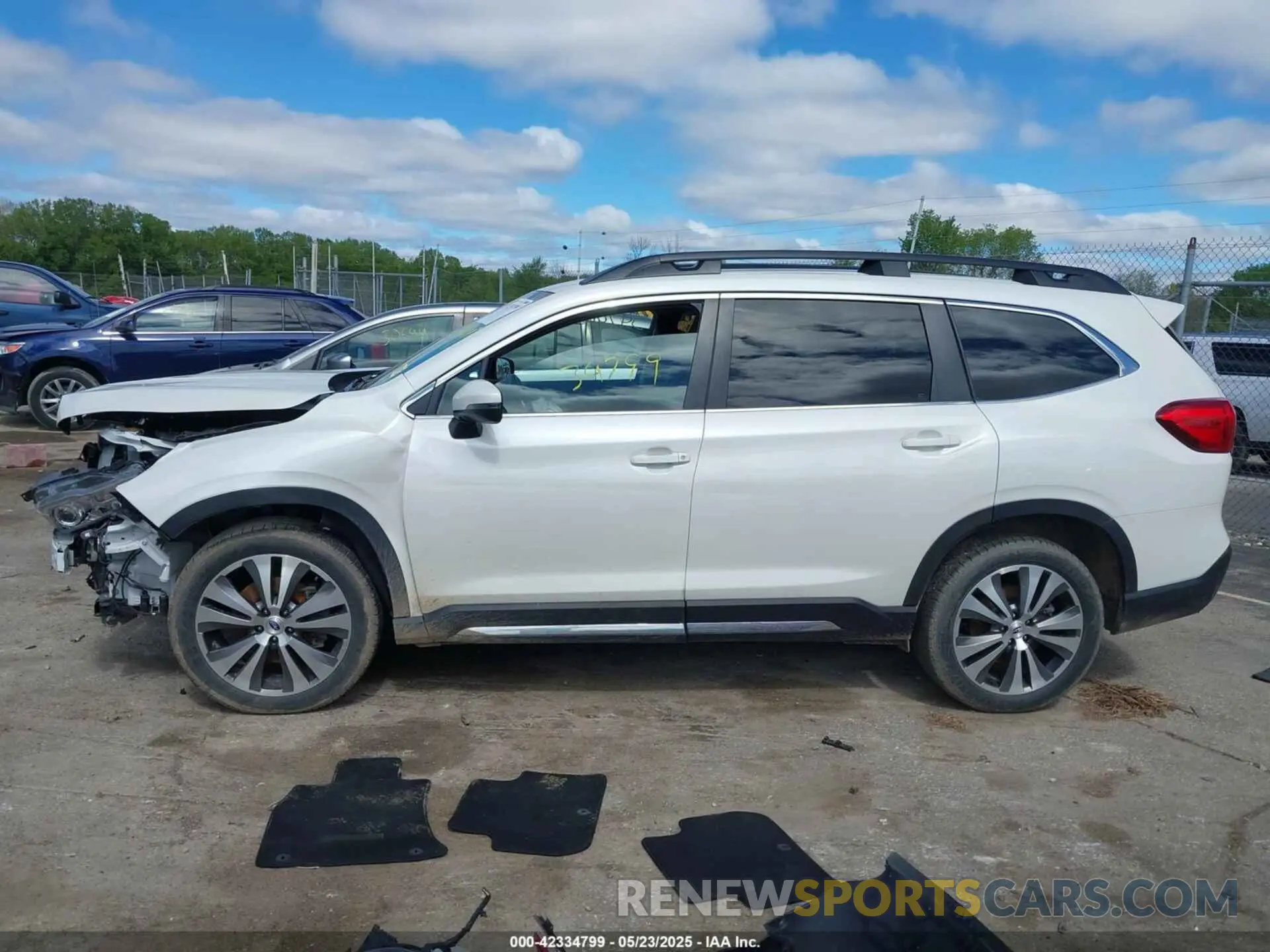 15 fotografías del automóvil dañado 4S4WMAMD0N3454378 SUBARU ASCENT 2022