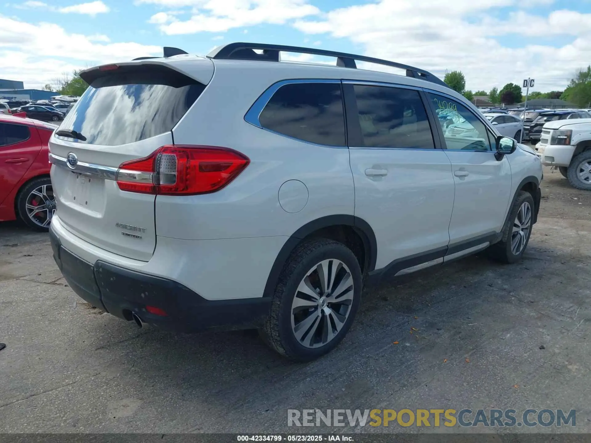 4 fotografías del automóvil dañado 4S4WMAMD0N3454378 SUBARU ASCENT 2022