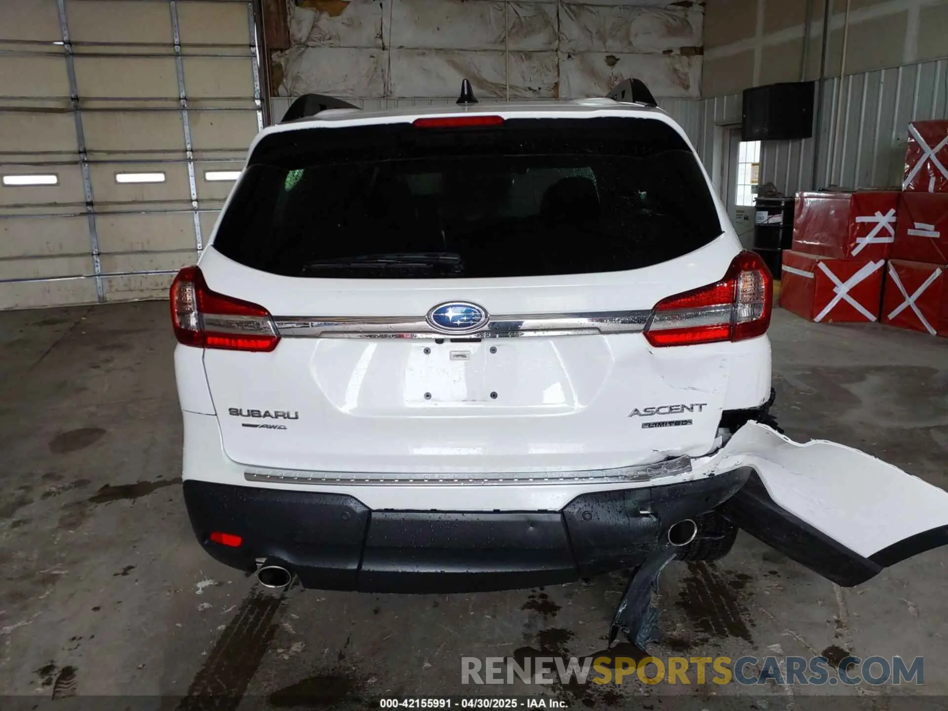 16 fotografías del automóvil dañado 4S4WMAPD3N3463166 SUBARU ASCENT 2022