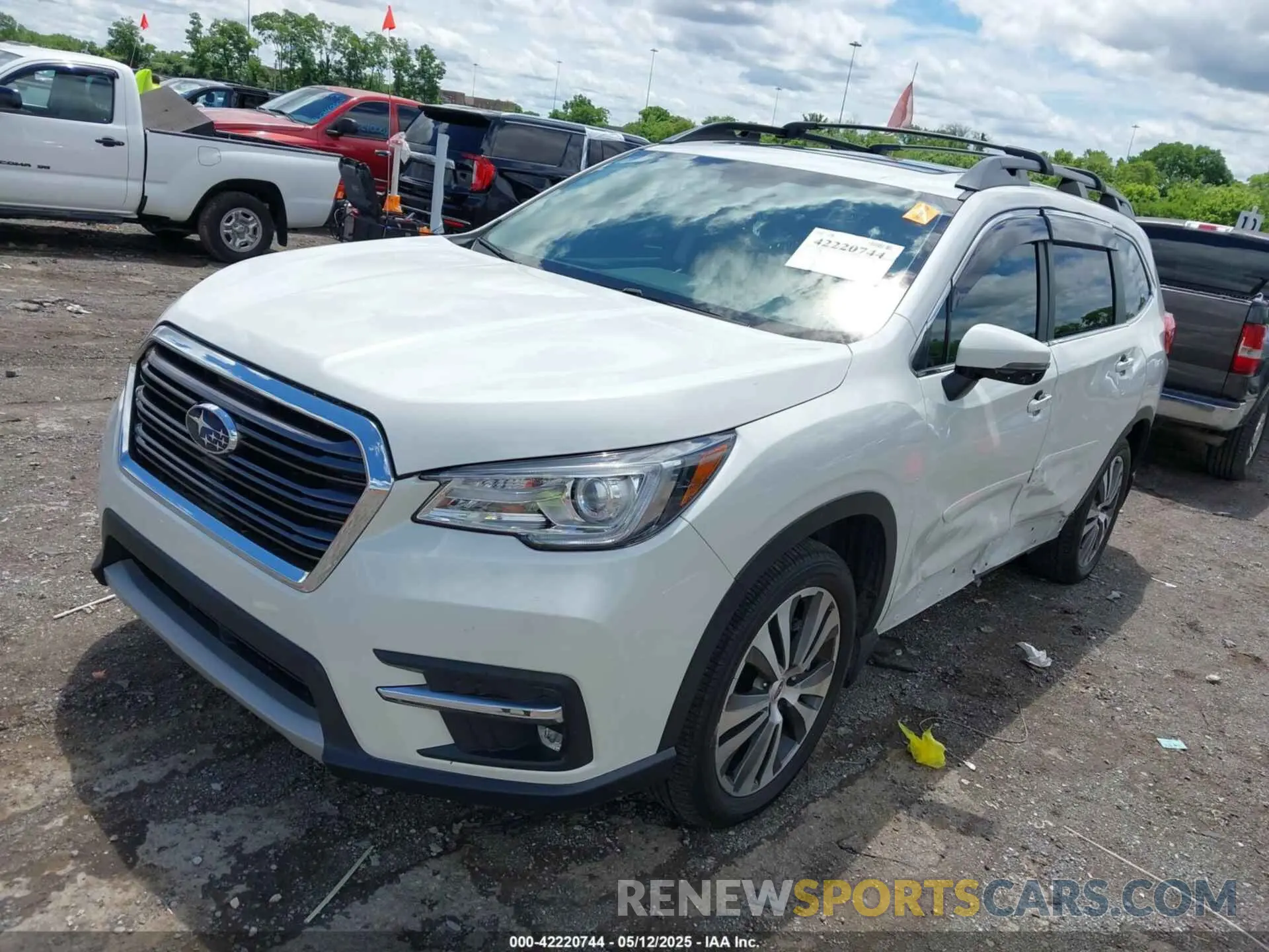2 fotografías del automóvil dañado 4S4WMAPD8N3437730 SUBARU ASCENT 2022