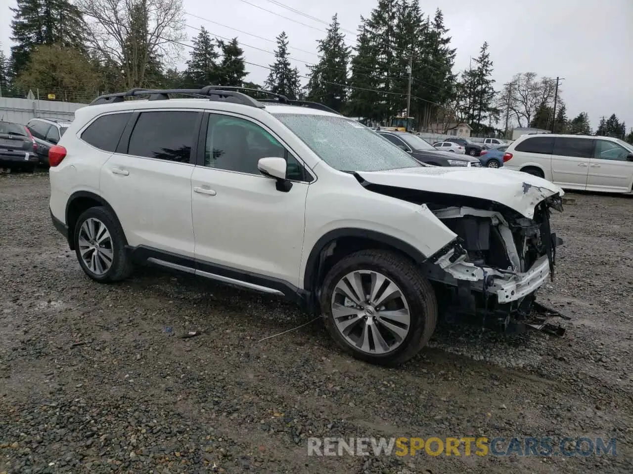 4 fotografías del automóvil dañado 4S4WMAPD9N3431581 SUBARU ASCENT 2022