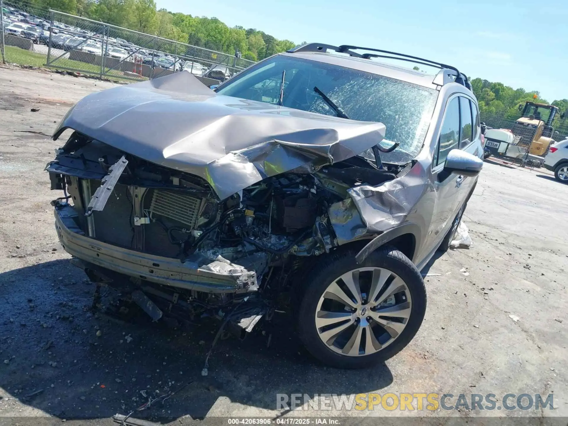 2 fotografías del automóvil dañado 4S4WMARD3N3453086 SUBARU ASCENT 2022