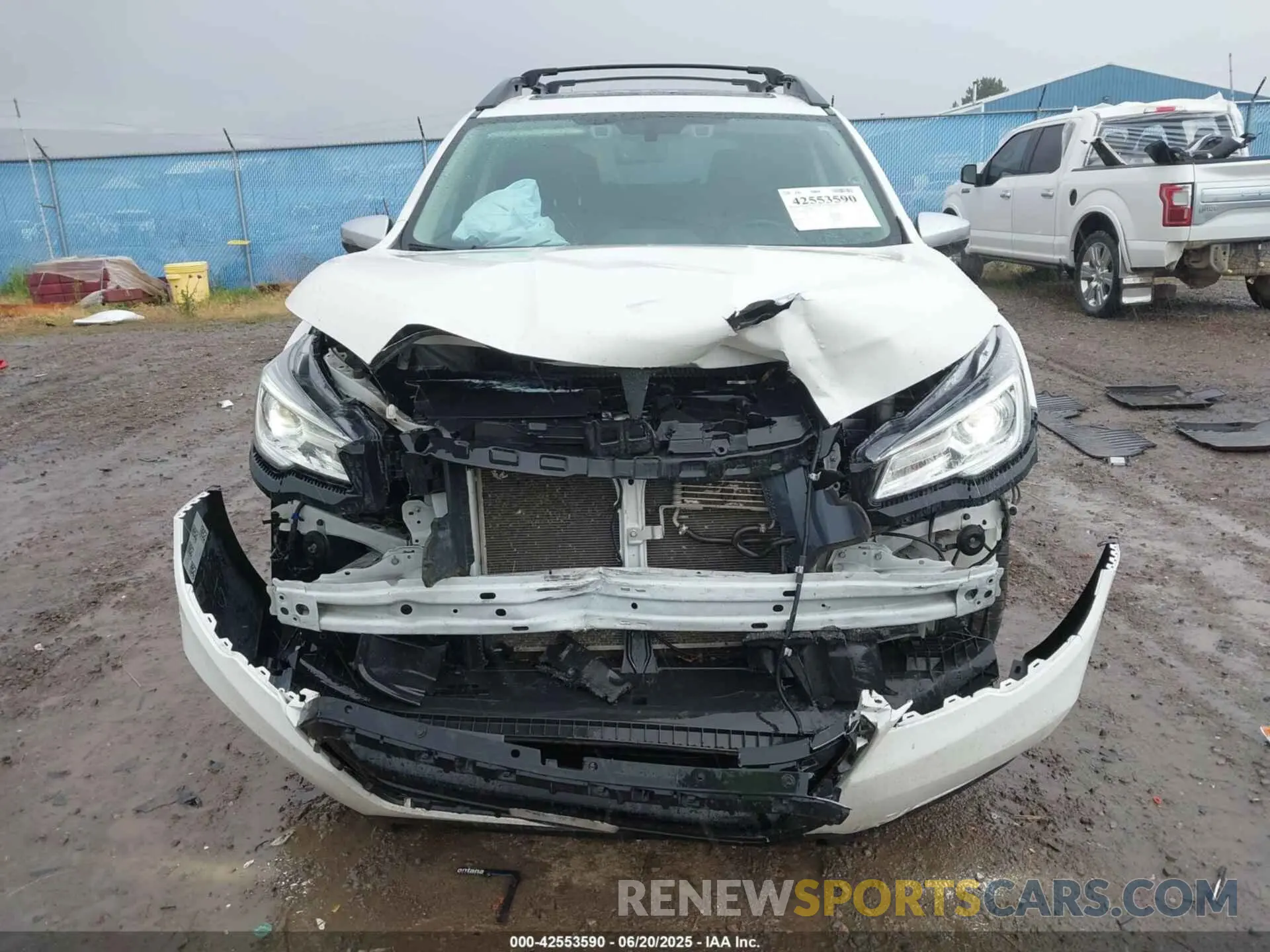 6 fotografías del automóvil dañado 4S4WMARD7N3423136 SUBARU ASCENT 2022