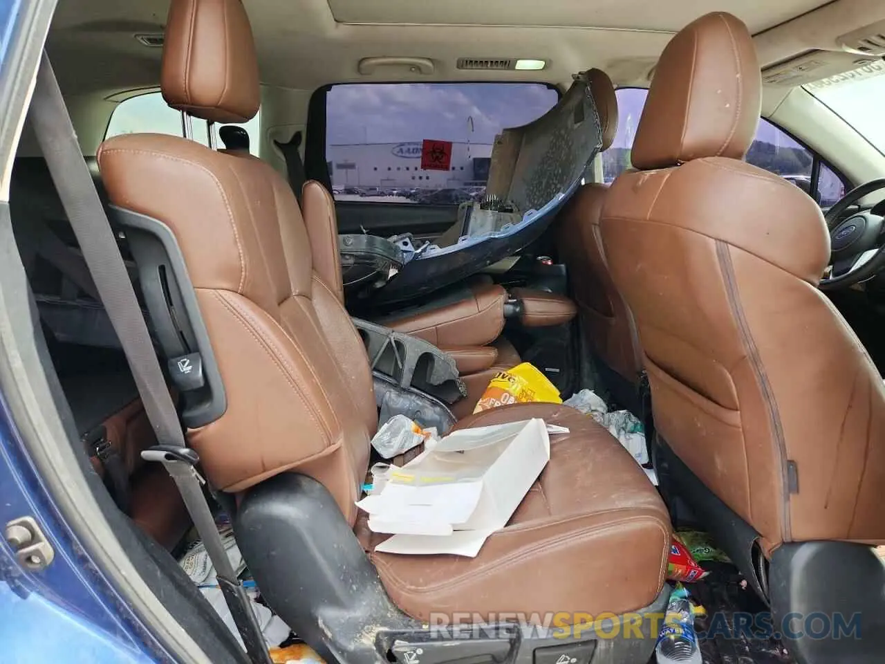 10 fotografías del automóvil dañado 4S4WMARD9N3422683 SUBARU ASCENT 2022