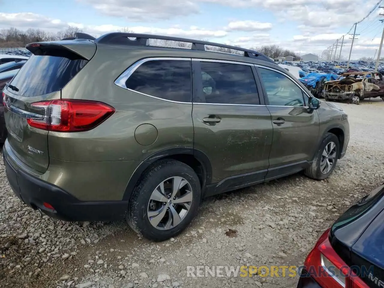 3 fotografías del automóvil dañado 4S4WMACD4P3411196 SUBARU ASCENT 2023