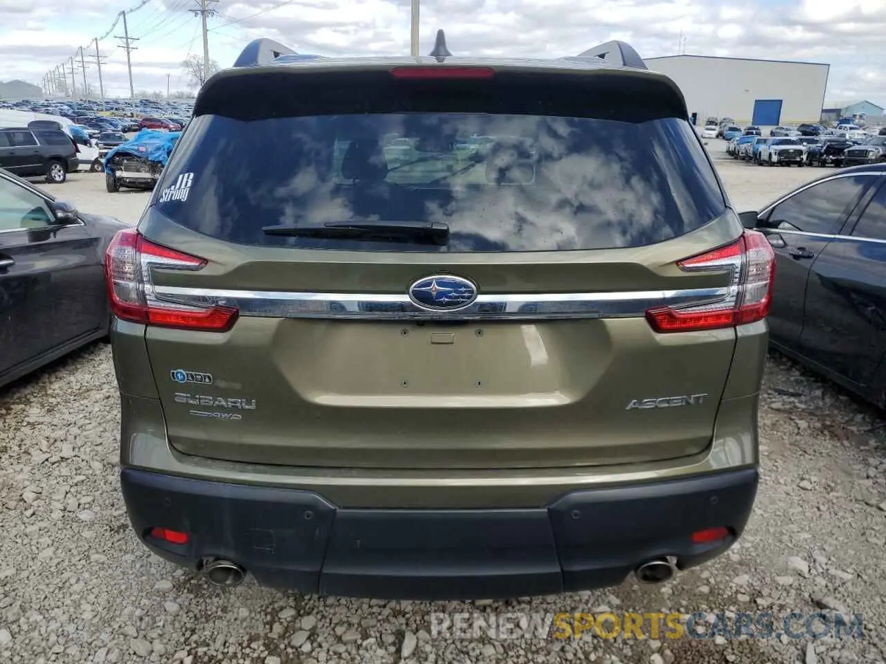 6 fotografías del automóvil dañado 4S4WMACD4P3411196 SUBARU ASCENT 2023