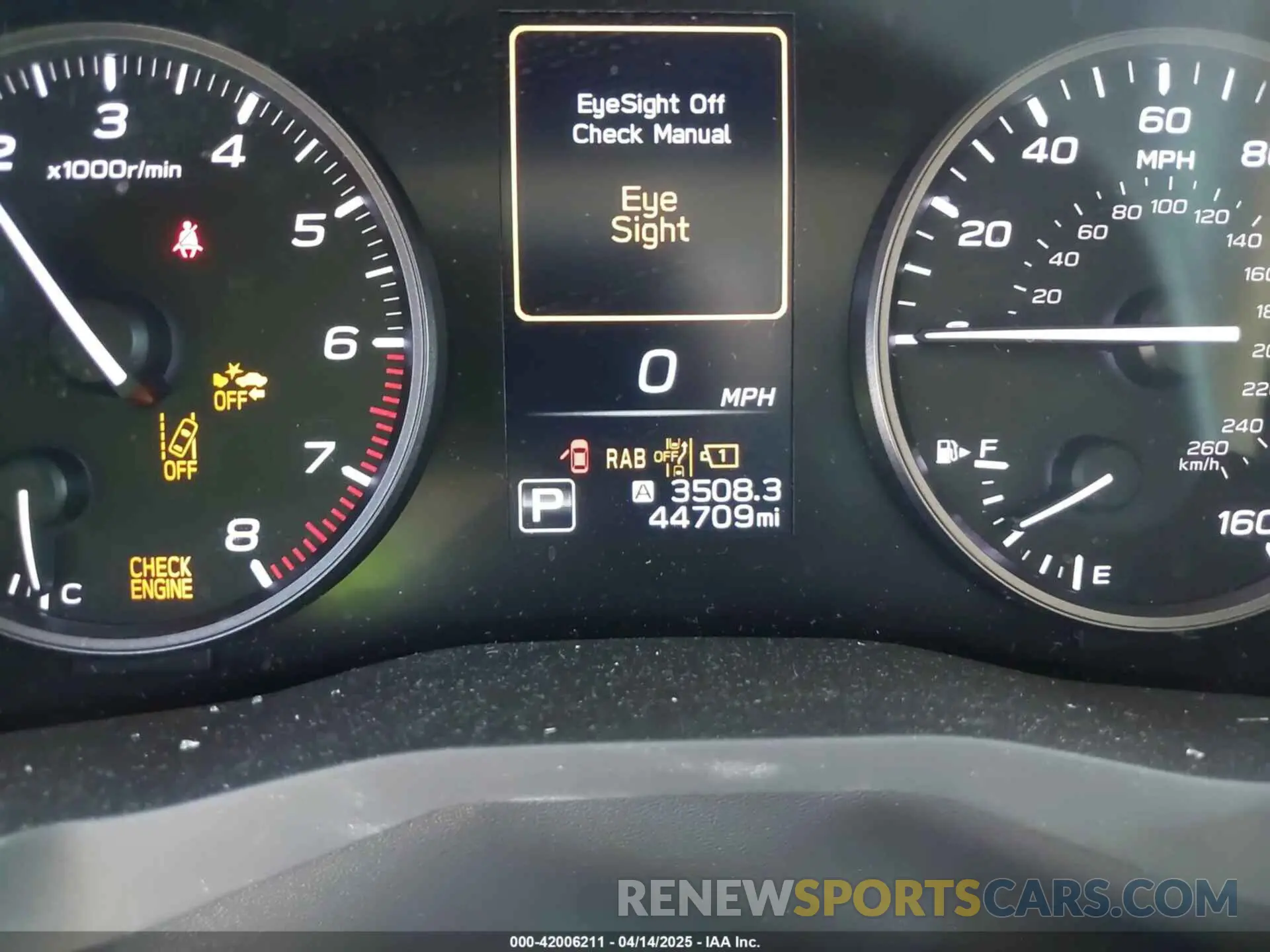 7 fotografías del automóvil dañado 4S4WMAED2P3412215 SUBARU ASCENT 2023