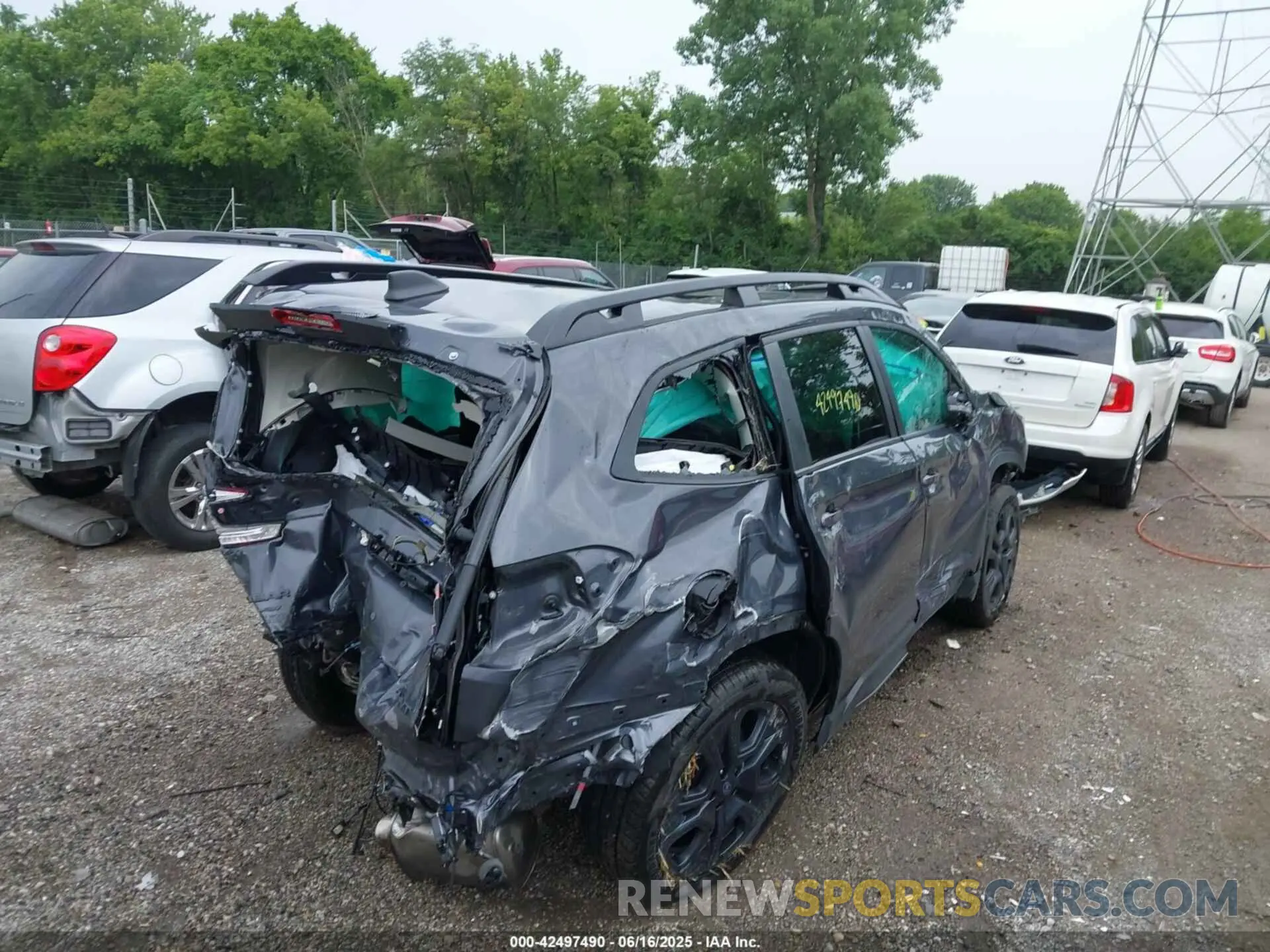 6 fotografías del automóvil dañado 4S4WMAHD0P3451624 SUBARU ASCENT 2023