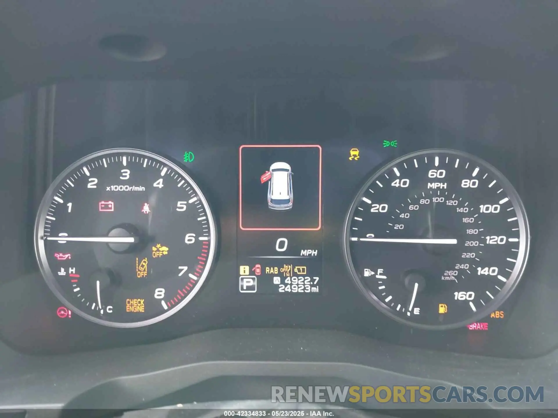 7 fotografías del automóvil dañado 4S4WMAHD8P3461219 SUBARU ASCENT 2023