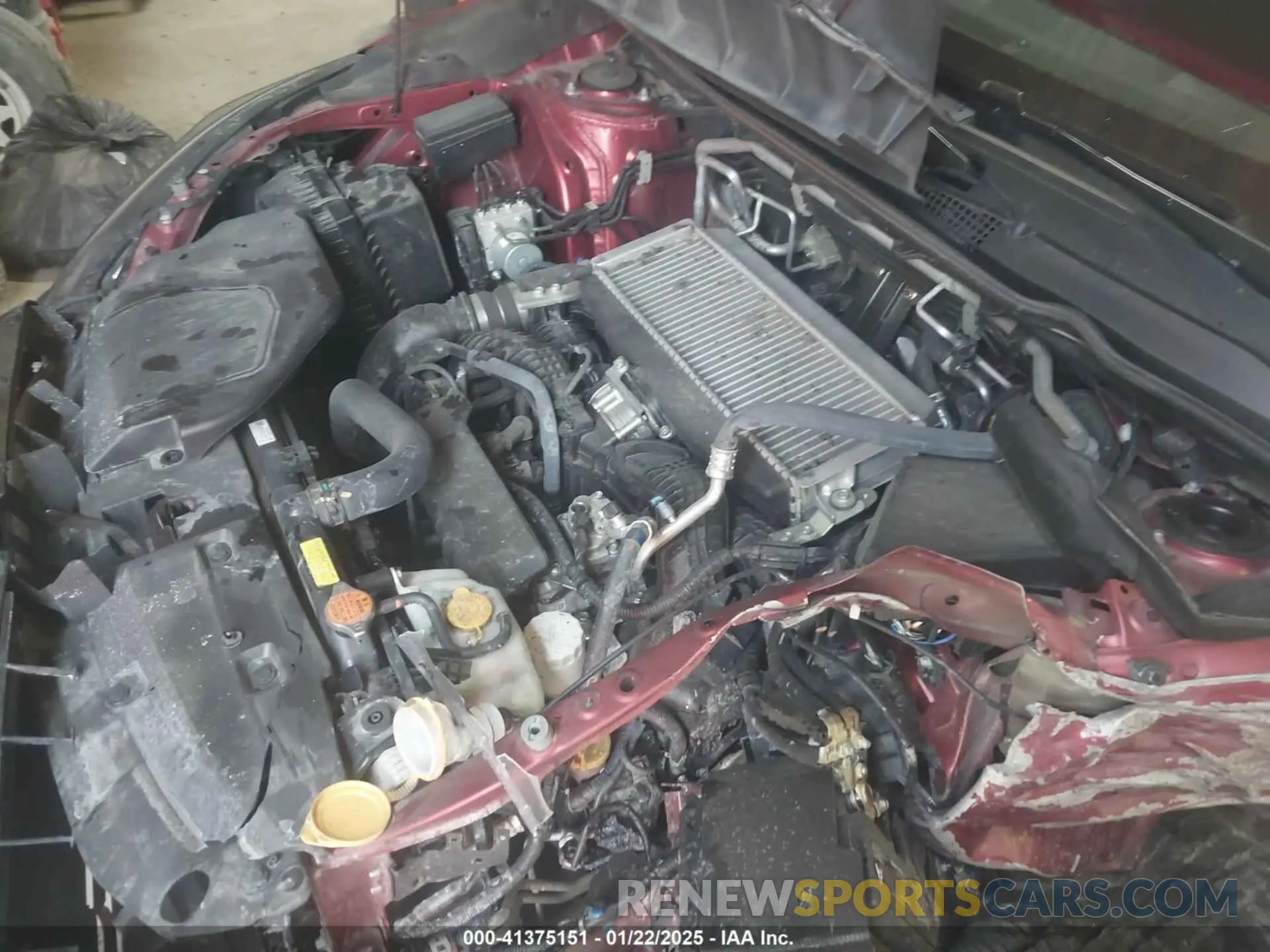 10 fotografías del automóvil dañado 4S4WMAKD8P3411879 SUBARU ASCENT 2023